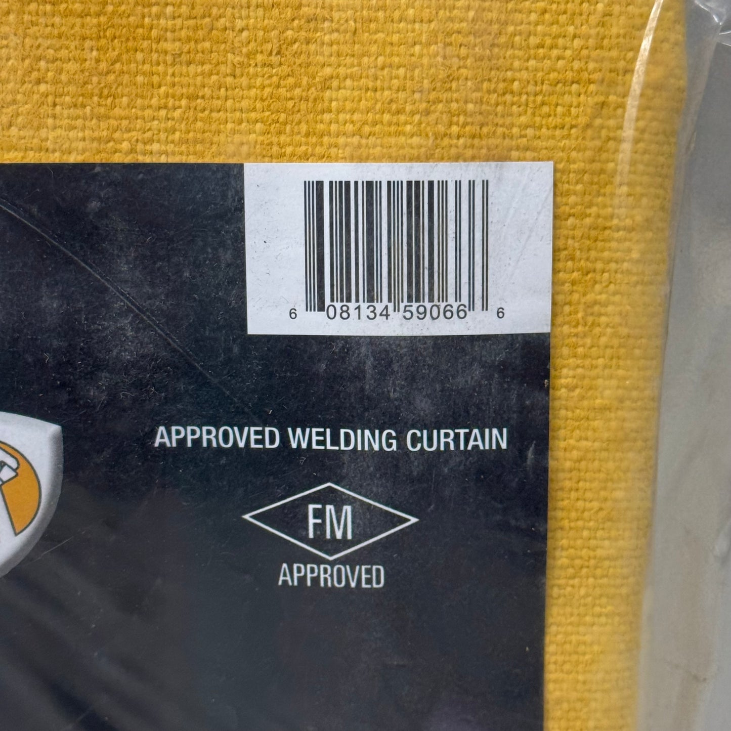 TILLMAN Heavy Duty Welding Blanket 6'x 8' New! Yellow FM Approved 596B 25oz