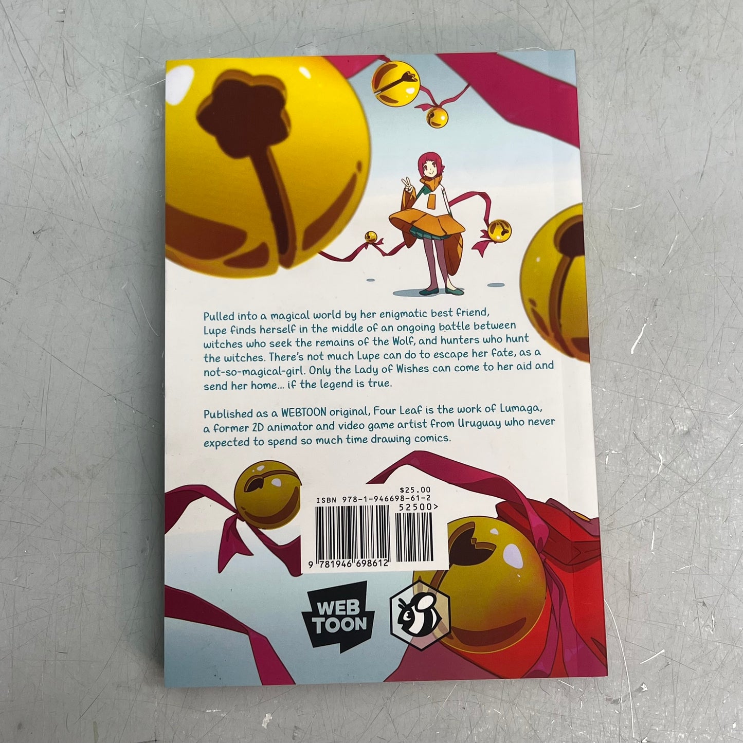 LUMAGA FOUR X LEAF Part 1 Comic Paperback W/ Stickers (2024 PRINTED) Fantasy