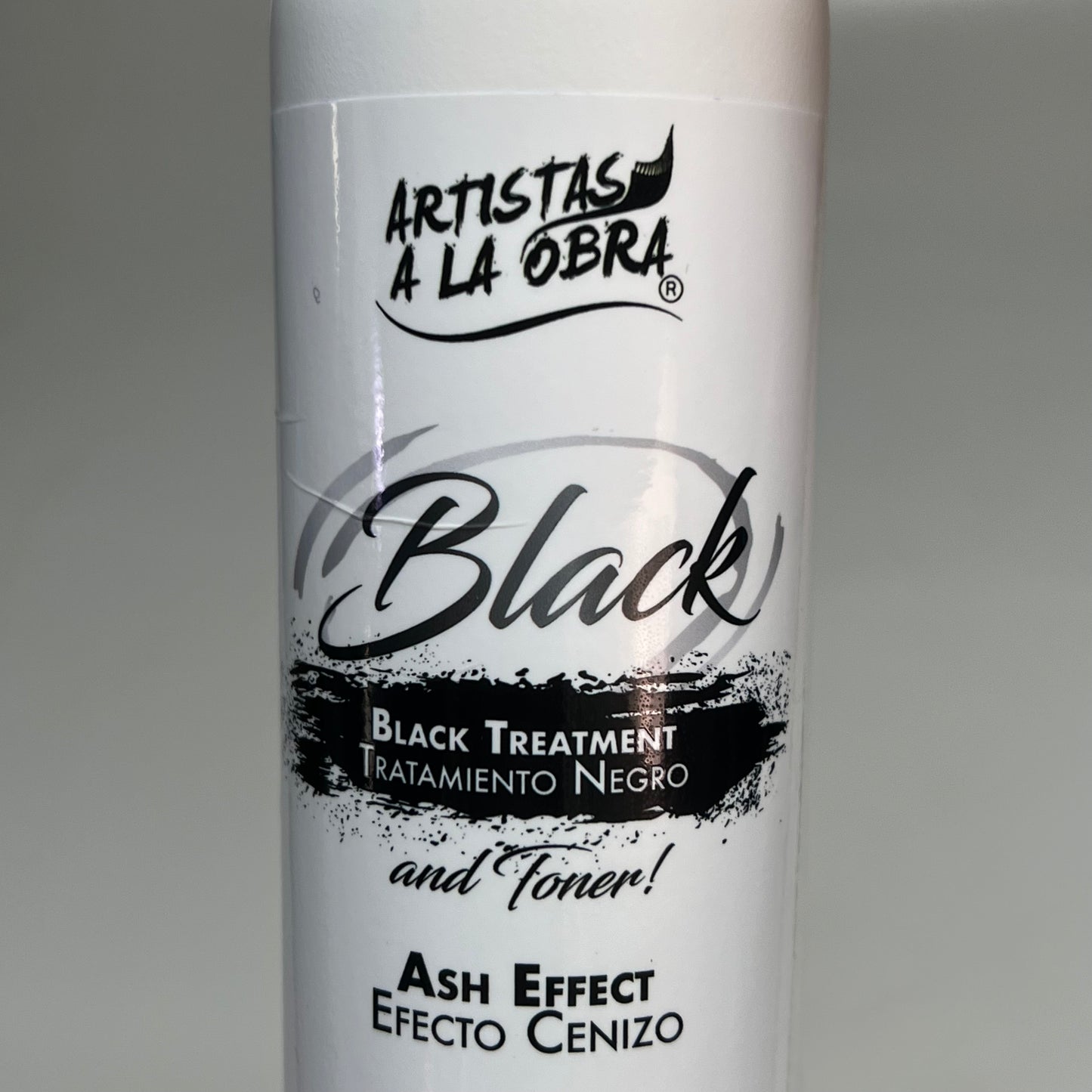 ARTISTAS A LA OBRA Black Treatment/Mask & Toner Ash Color Effect 8 Fl Oz