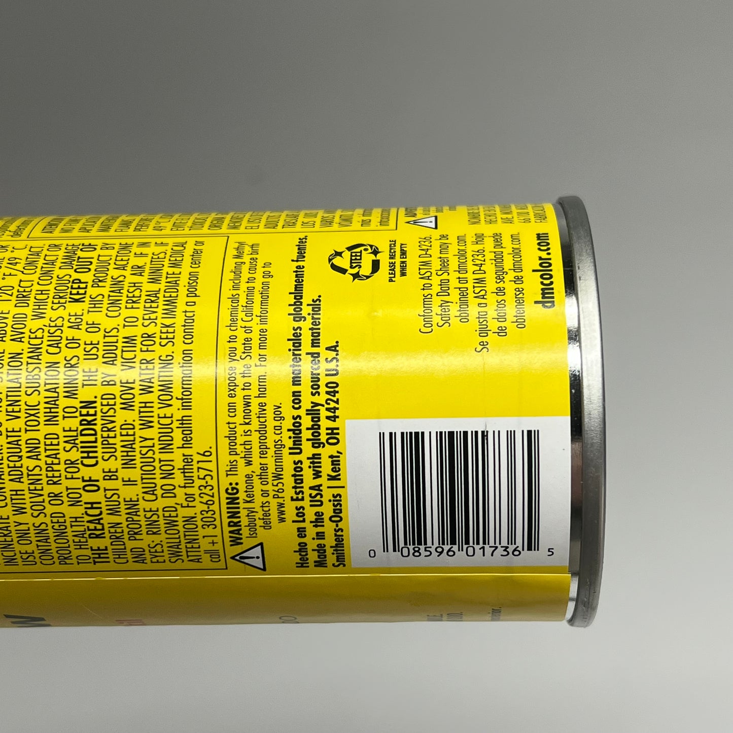 DESIGN MASTER (2 PACK) Colortool Spray Versatile Surface Color 12 Oz Yellow 736