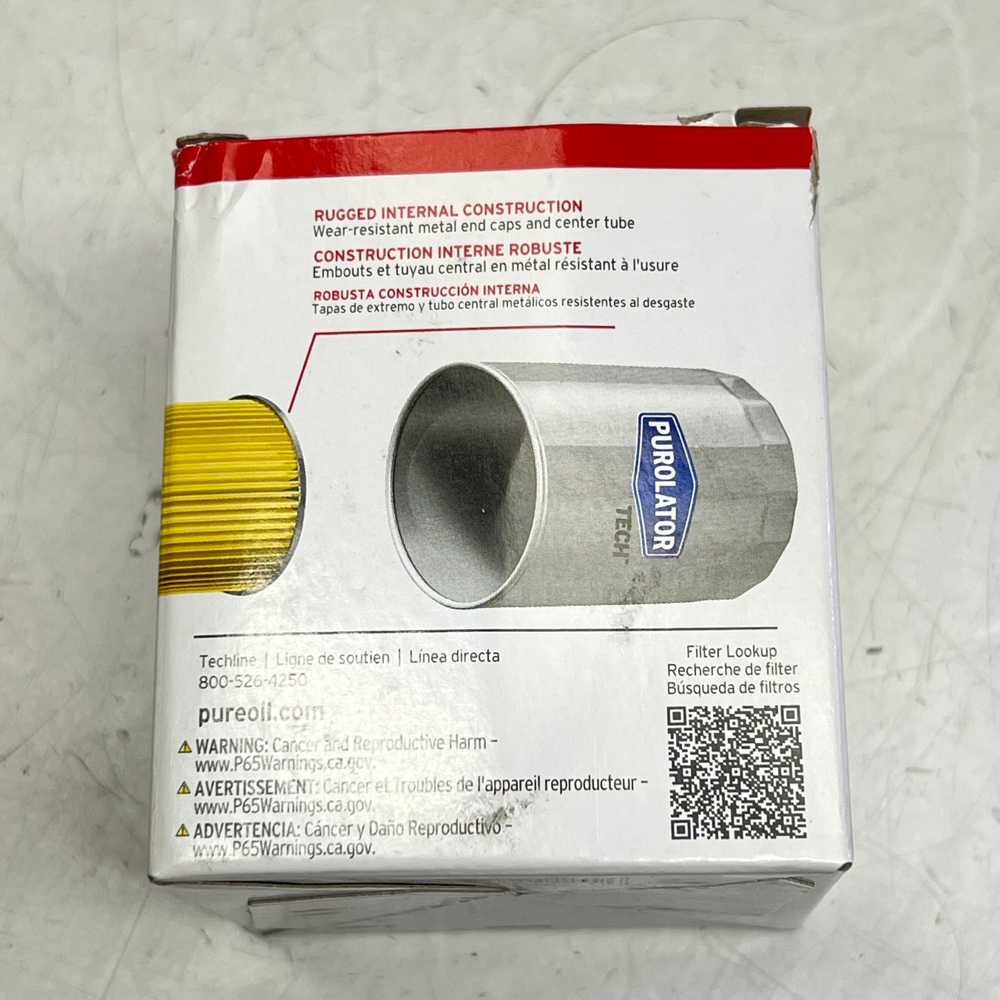 PUROLATOR TECH (12 PACK) Engine Oil Filter Purolator Tech 21.00 Micron TL14612