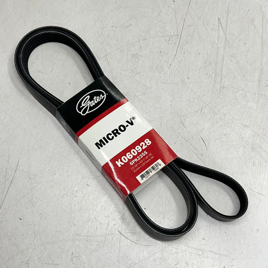 GATES Micro-v Serpentine Belt for Land Rover Vehicles  6 Rib 93-3/16" K060928