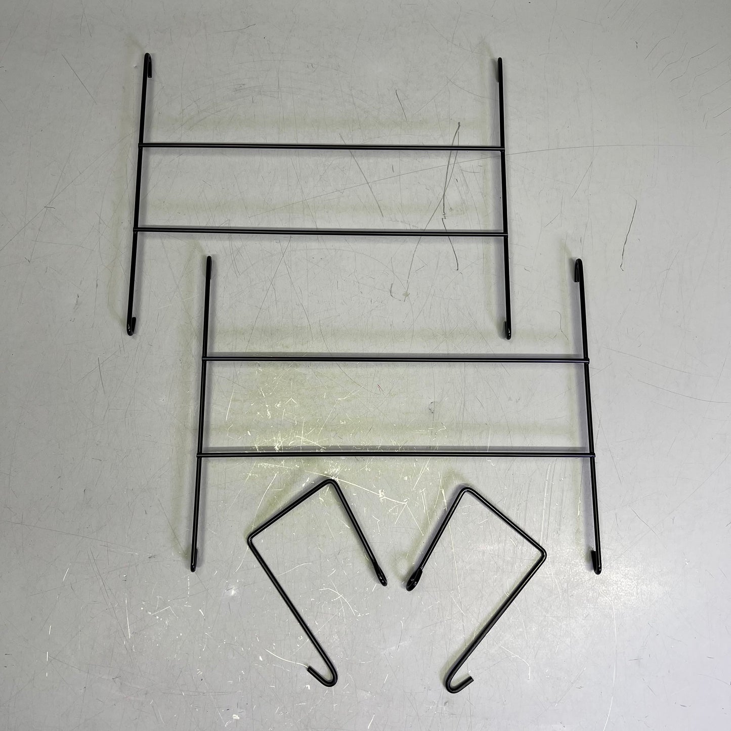 UNIVERSAL (SET OF 3) Metal Mesh Organizing Files Folders For Wall Black 20011