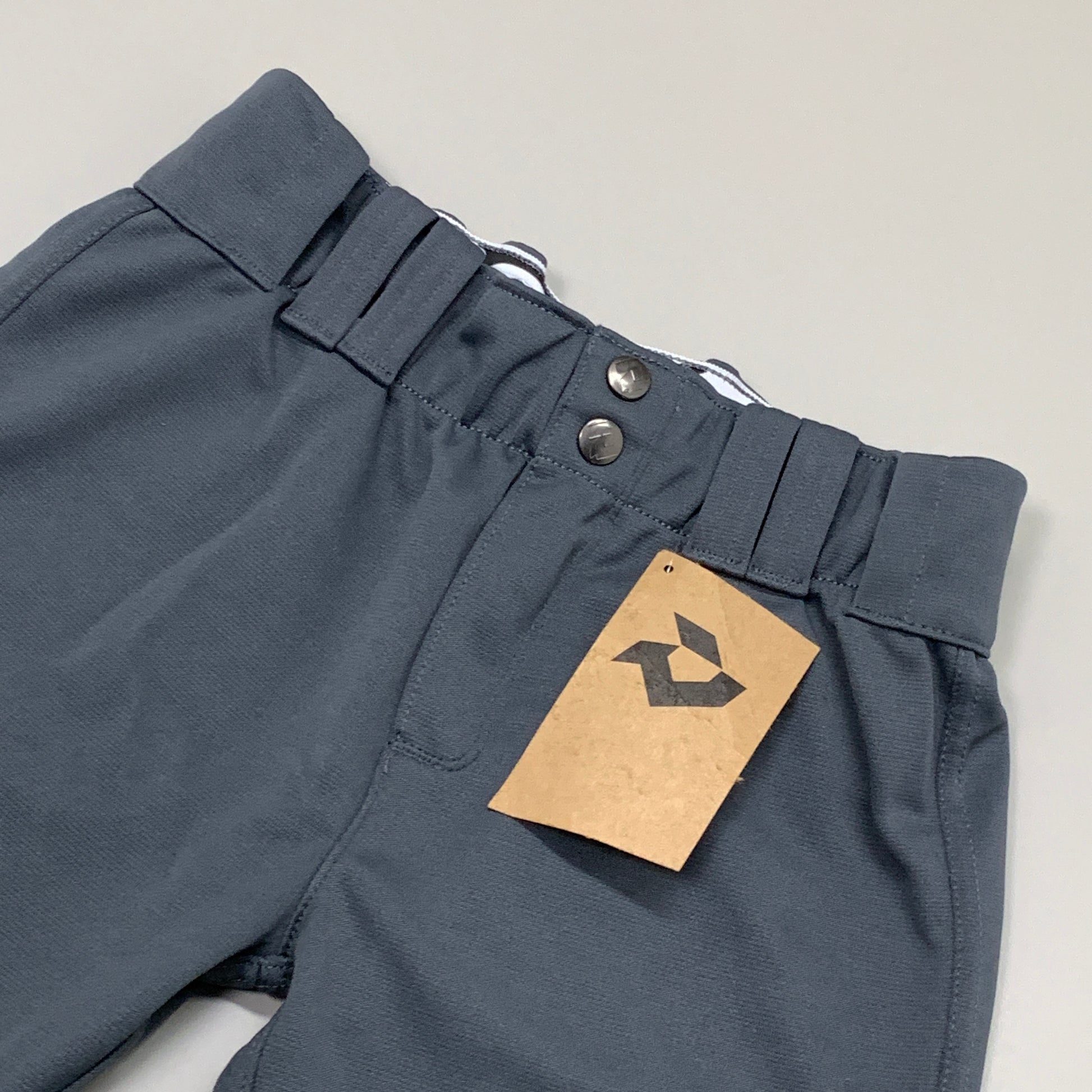 DEMARINI Fierce Fastpitch Belted Softball Pant Women's Sz L Grey