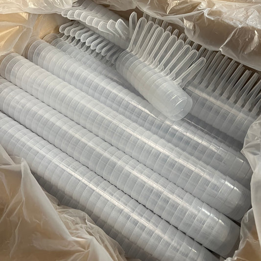 ZA@ (1670 PACK) Plastic Measure Powder Scoop  80ml  Clear