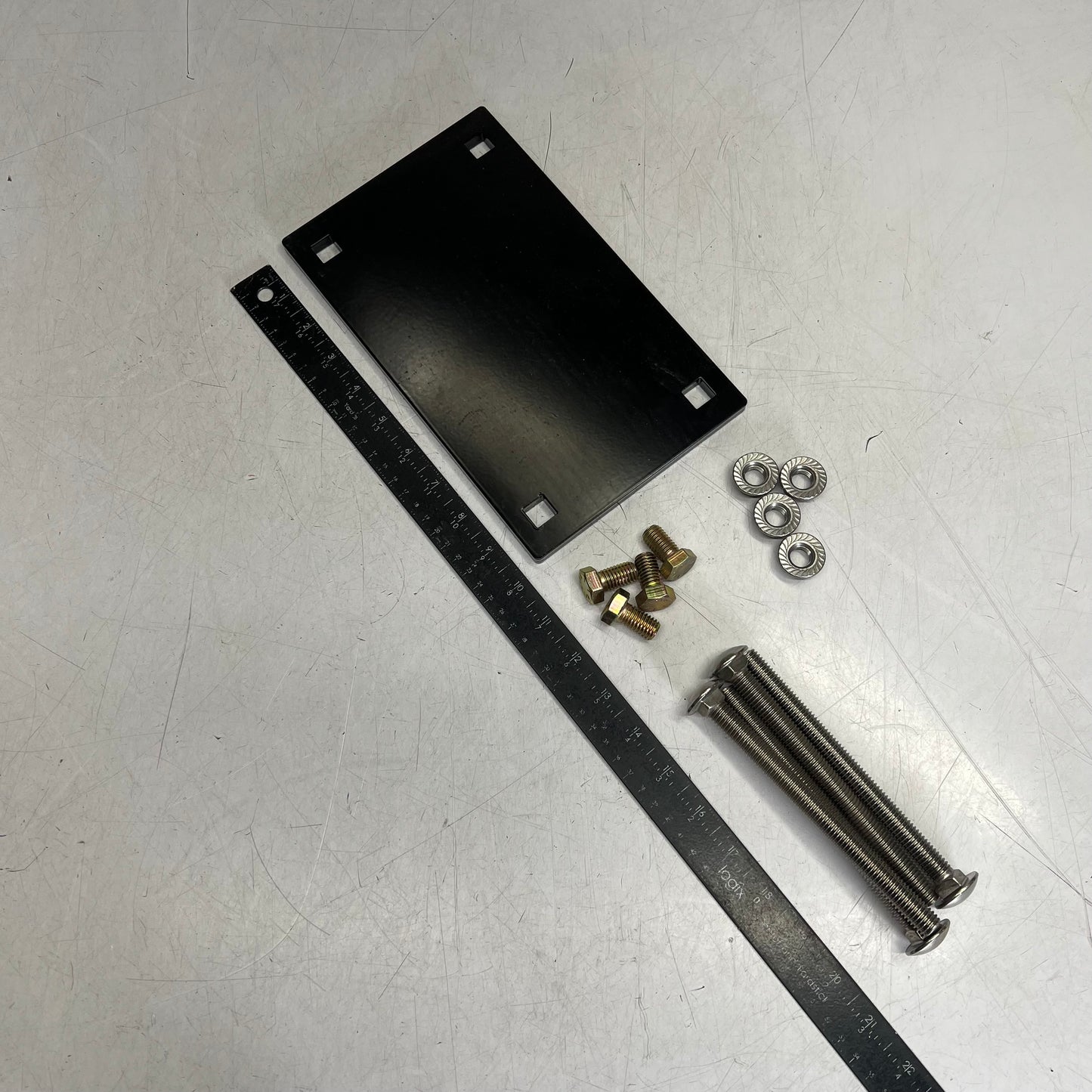 PLP Multi-pole Mount (mpm-g2) Pipe Cap Kit 6" - 4"x4" Tube Fit PC-6V4X4H-10 013
