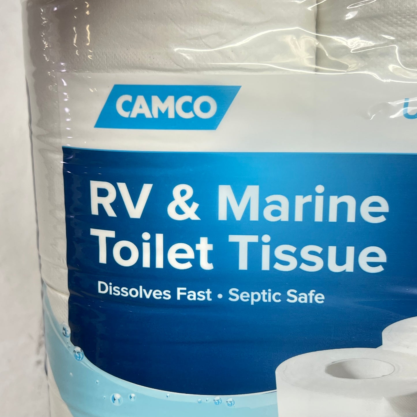 ZA@ CAMCO (4 PACK, 4 EACH) Rv & Marine Toilet Tissue  2-Ply 500 Sheets White 40274