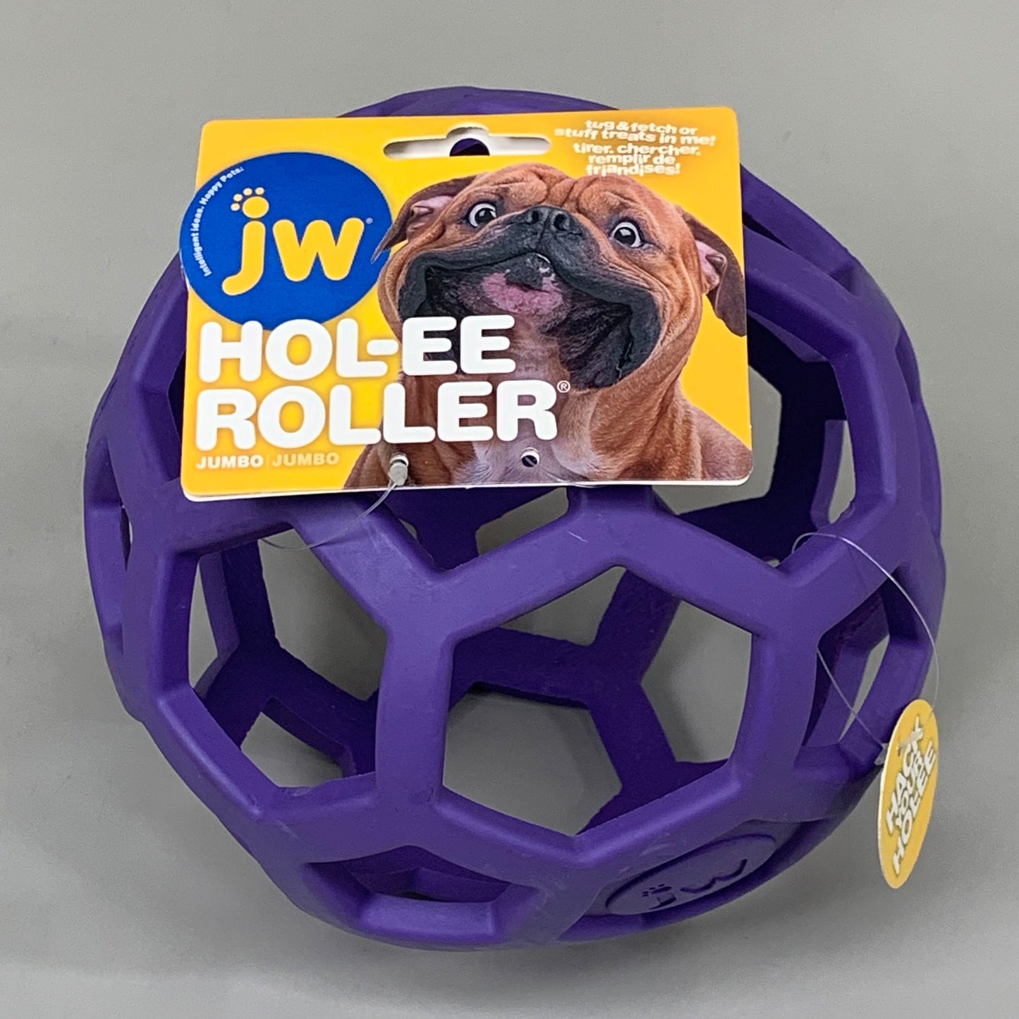 ZA@ JW Hol-ee Roller Jumbo Pet Toy Ball Purple VKVT23300E A