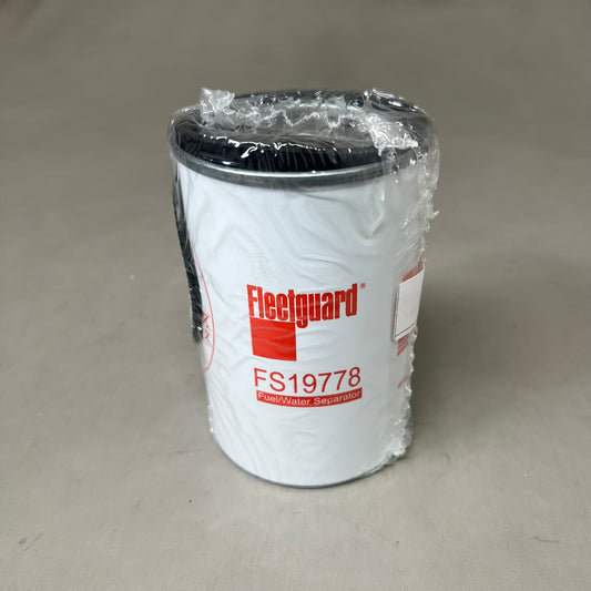 CUMMIN Fleetguard Fuel/water Separator  14.0 threads Per Inch White FS19778