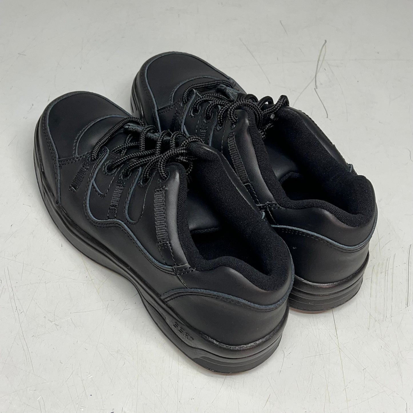 RED WING SHOES Safety Toe Non Metallic Oxford Shoe Men's Sz 10.5 M Black 6550