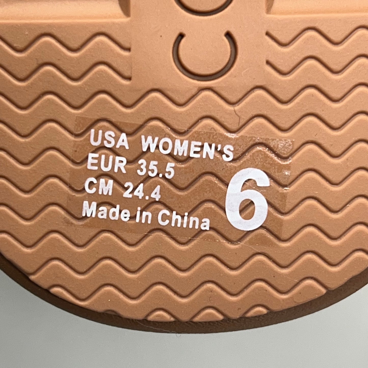 COBIAN Palmilla Braided Synthetic Leather Strap Women's Sz 6 EU 35.5 Cream PAL25-110-6