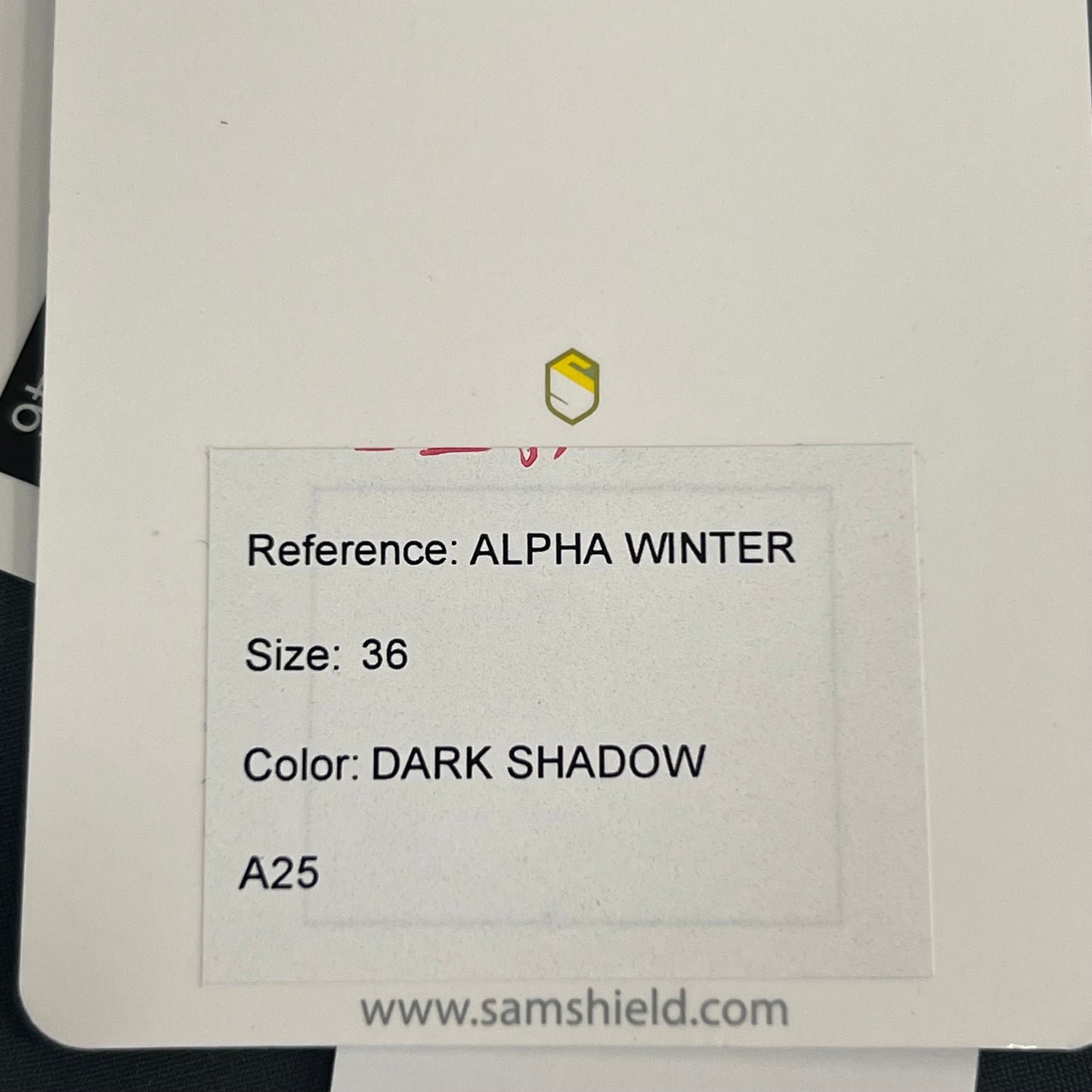 SAMSHIELD Alpha Winter Equestrian Pants Women's Sz US 26, UK 8, FR 36 Dark Shadow