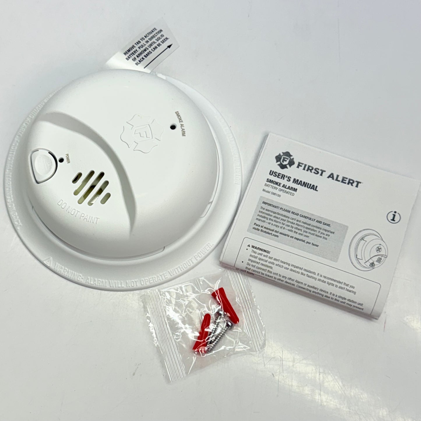 BRK (6 PACK) SMI100 Smoke Alarm Battery Operated 9V Included 1046832