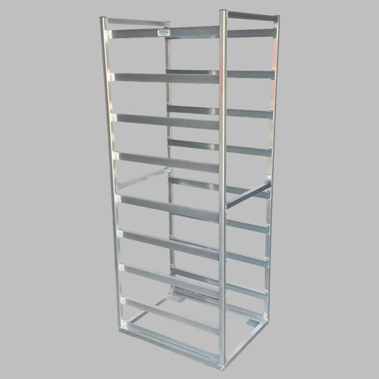 Commercial Aluminum Food Service Shelving 64”Hx26”Lx20.5”W Silver 1481