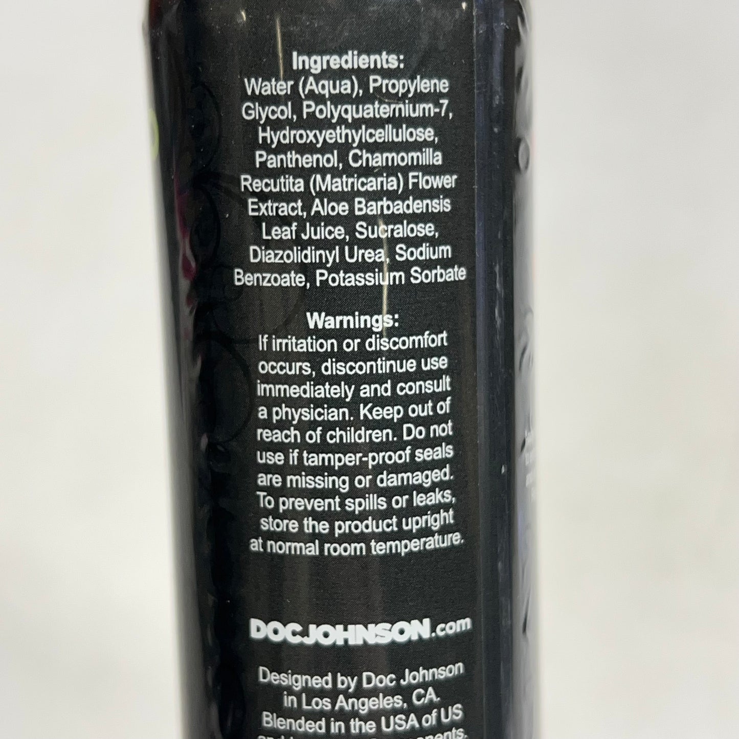 DOC JOHNSON (2 PACK) Mood Sensitive Glide Pampered Passion Lube 4fl oz  Clear