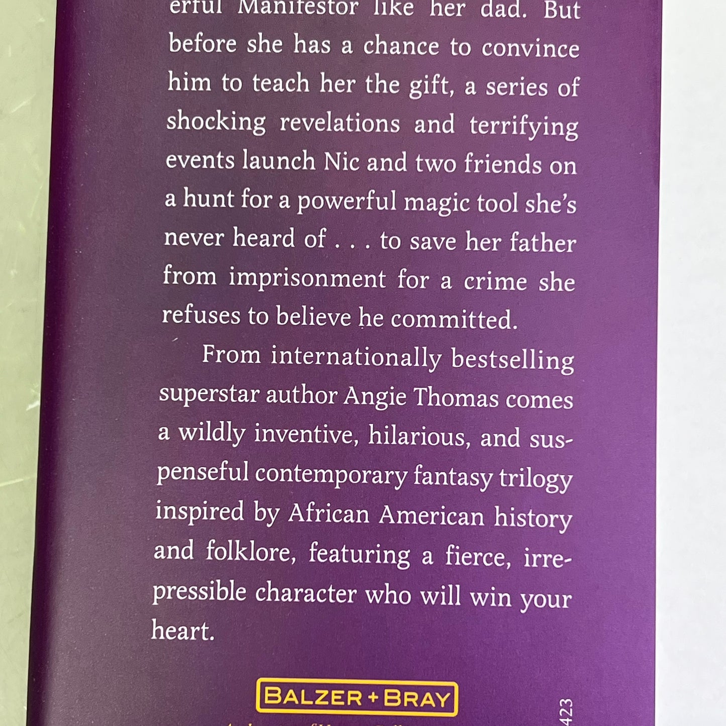 NIC BLAKE & THE REMARKABLES  The Manifestor Prophecy Hardcover By Angie Thomas