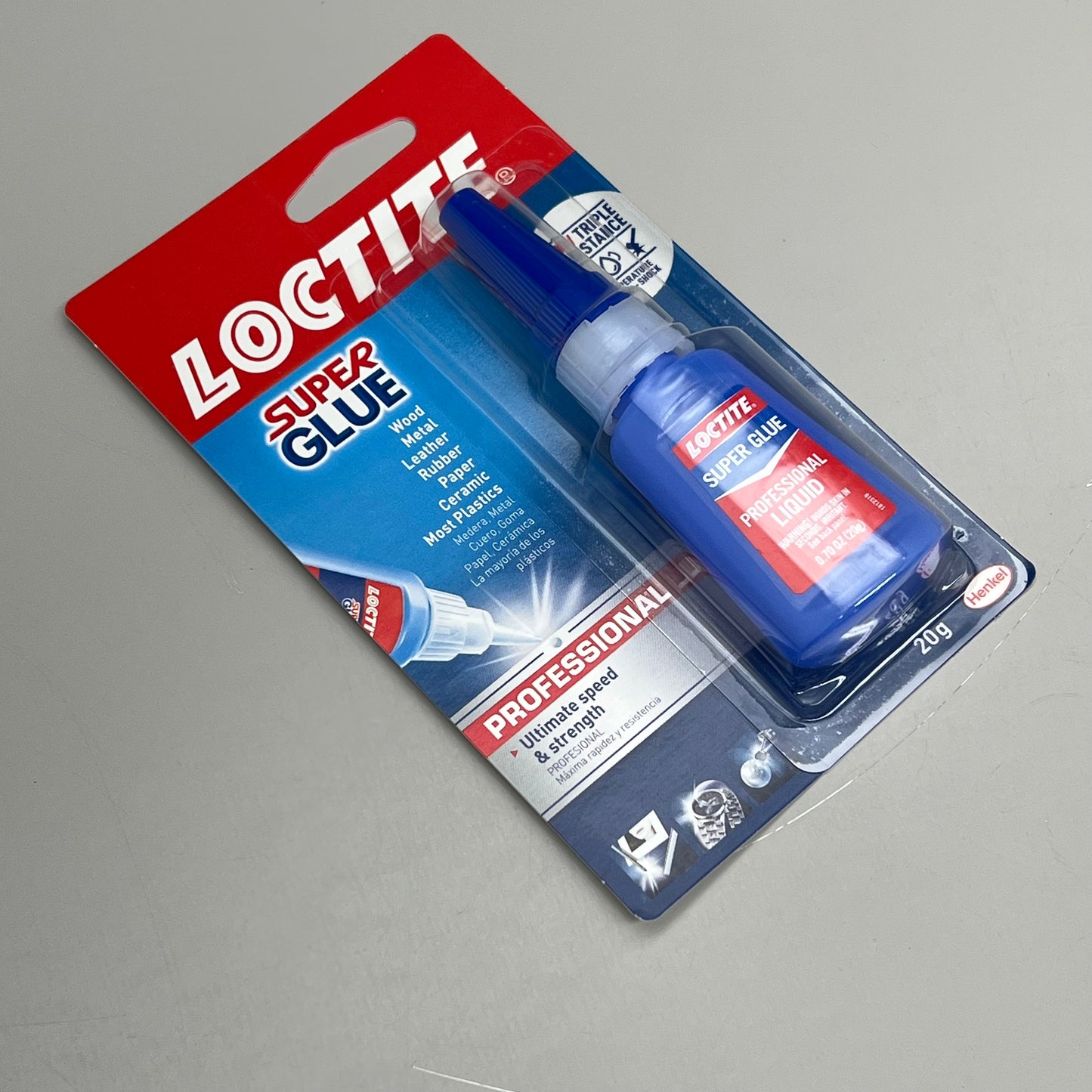 HENKEL LOCTITE (3 PACK) Ultimate Professional Liquid Super Glue 20g 2951338