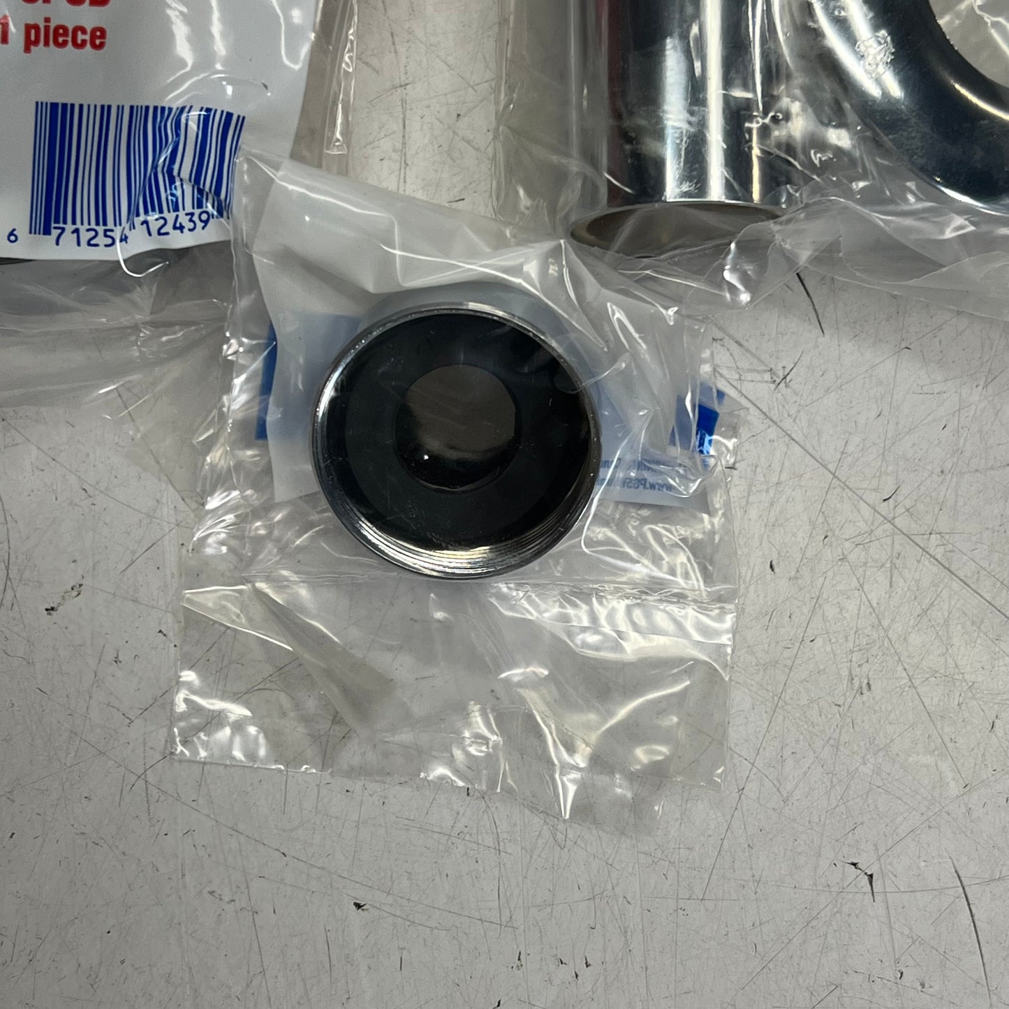 ZA@ SLOAN Exposed Manual Water Closet Flushometer 1.28 GPF Chrome Plate 111-1.28 ( As-Is) May Get One w/ More Dirt