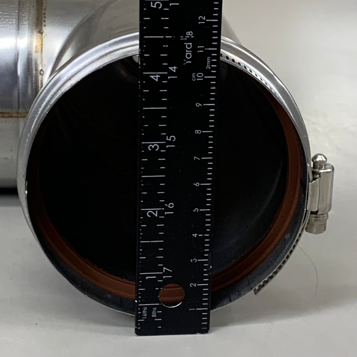 Z-FLEZ Z-Vent Condensation Drain Single Wall UL Tested 4" Dia Silver 2SVEVWCF04