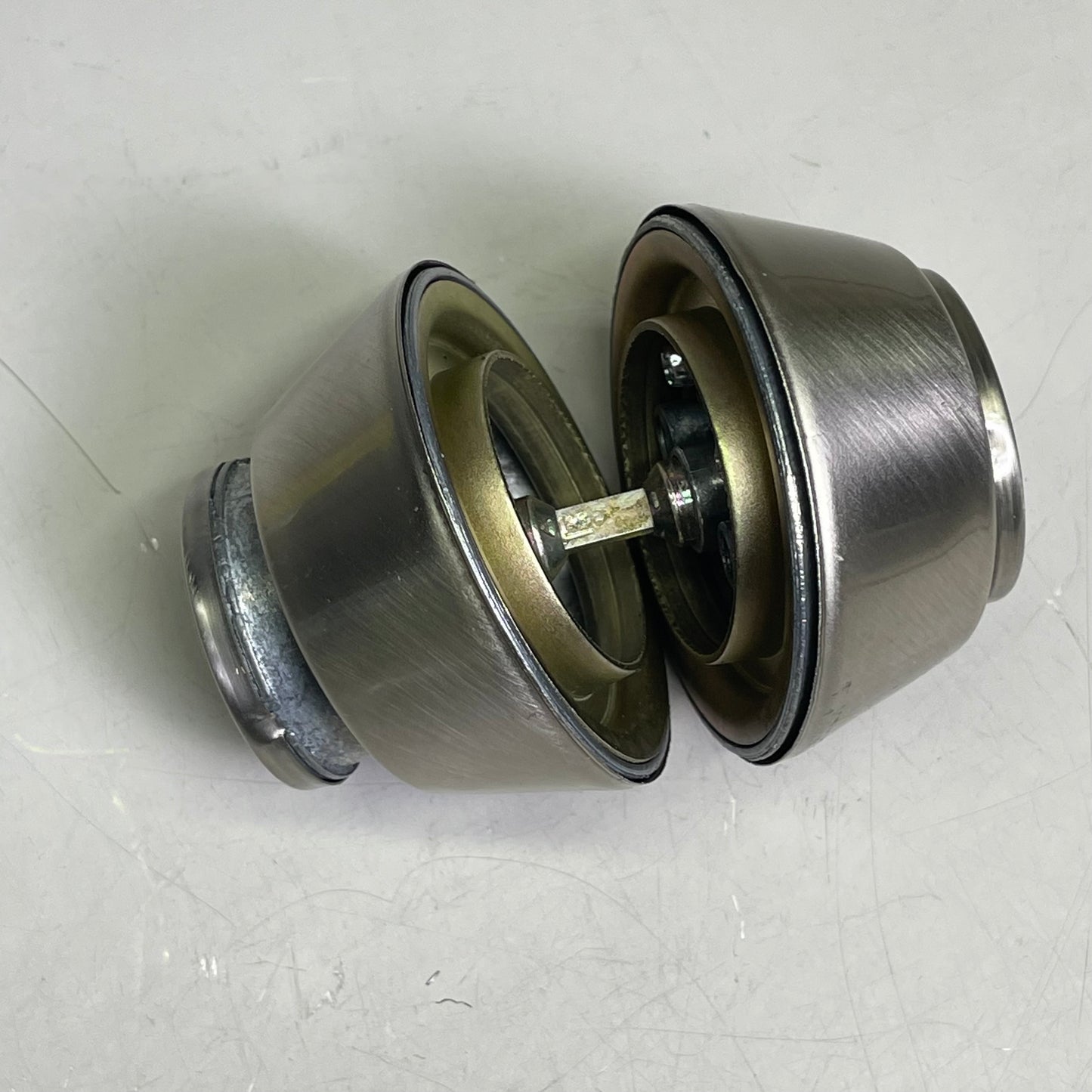 YALE Double Cylinder Deadbolt Satin Nickel 840-DBL.CYL