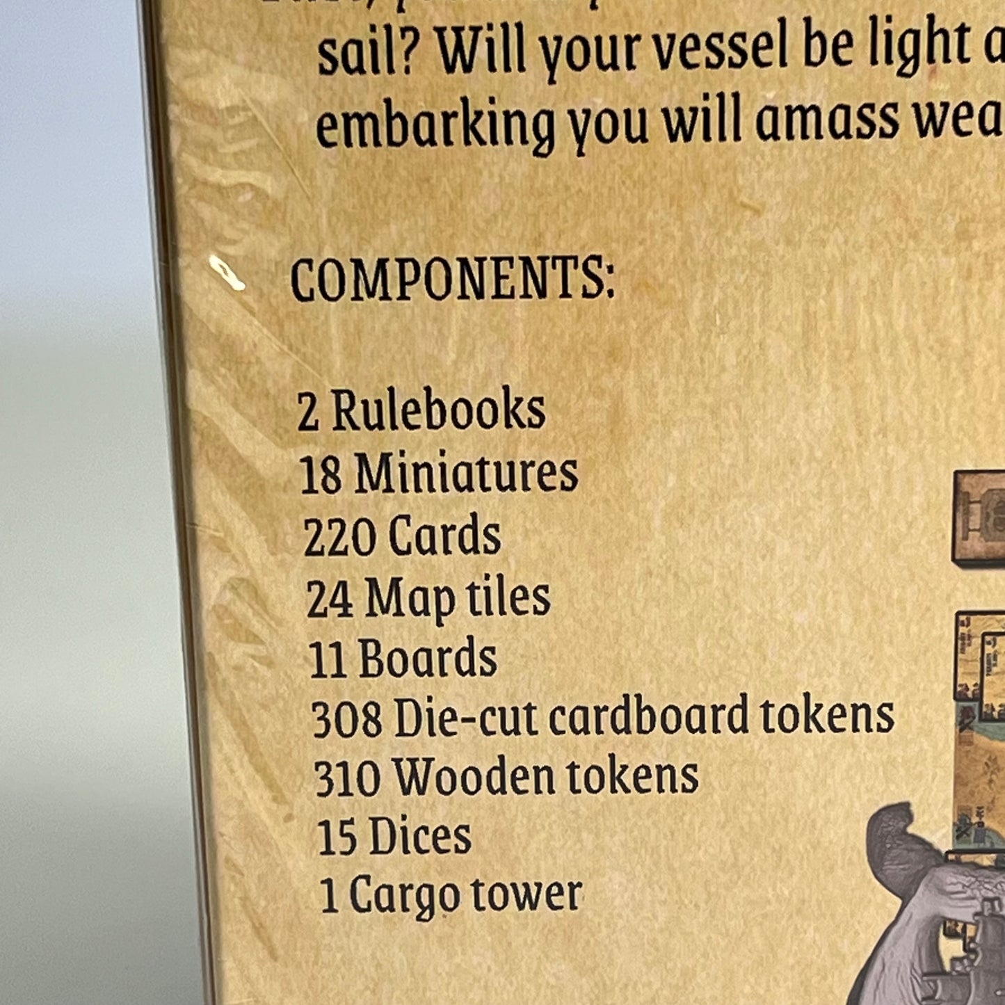 PIF GAMES Colonial Captain's Log Sandbox Board Game For Ages 14+  1-4 Player