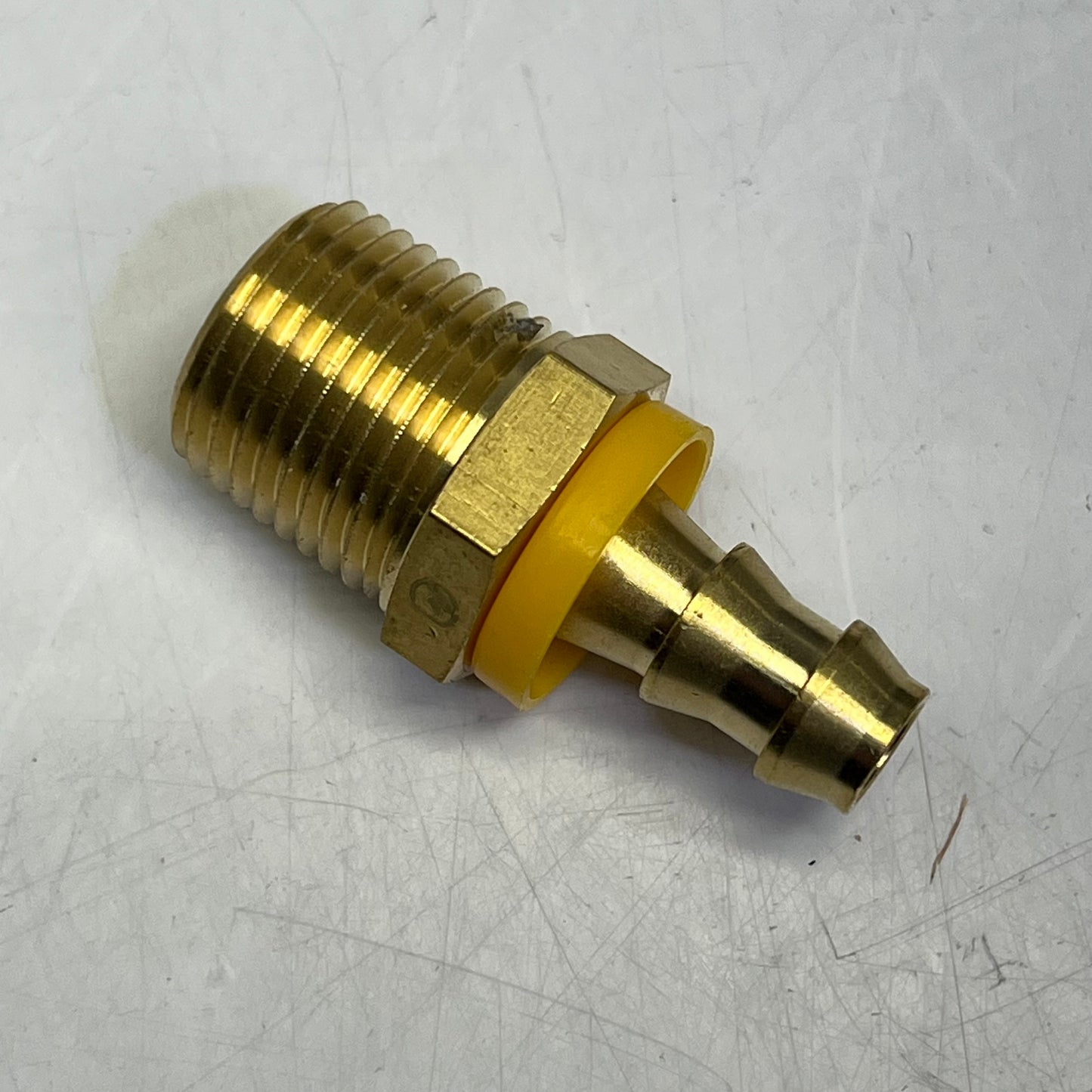 GATES (2 PACK) Brass Male Pipe W/ Cone Seat Lock-on Field Attachable G36100-0608