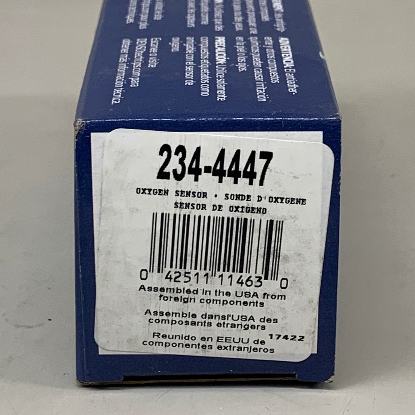 DENSO Oxygen Sensor Black 234-4447