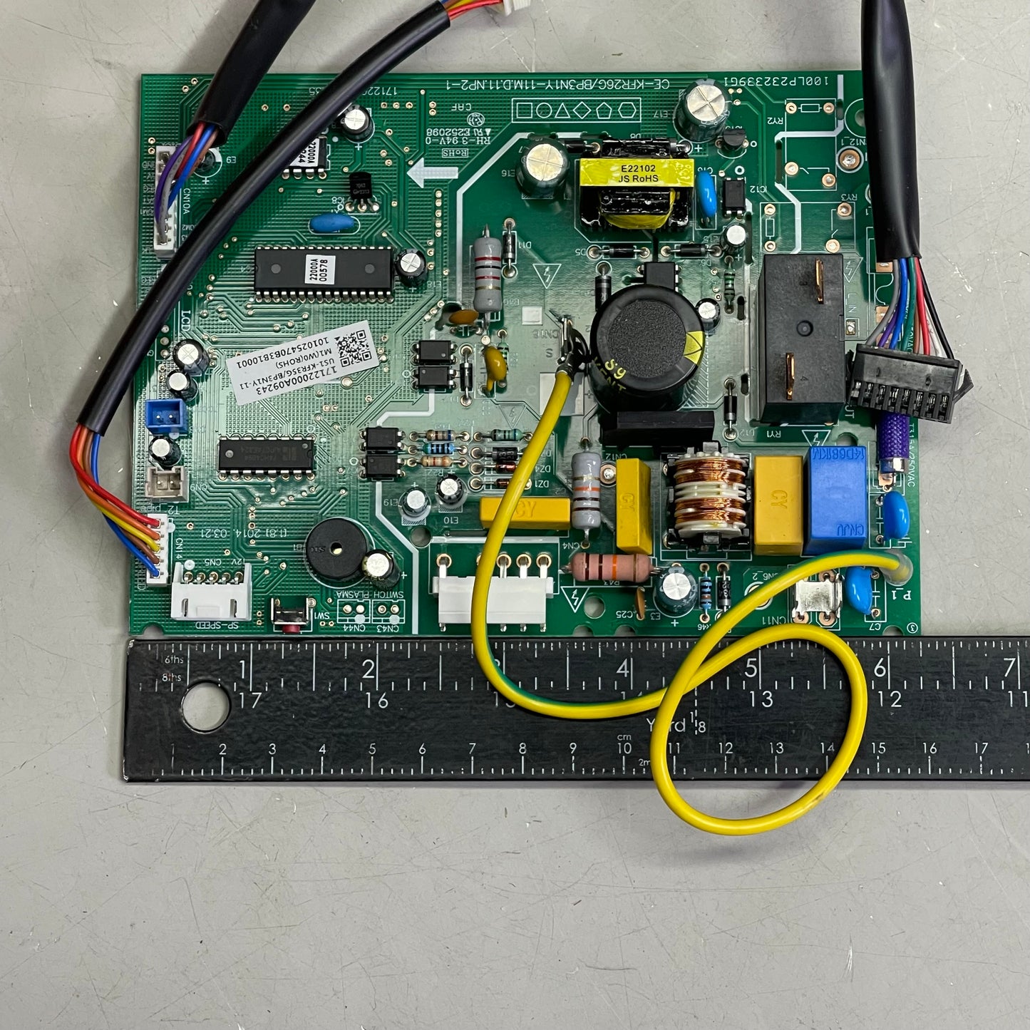 MIDEA Main Control Board Assembly, Genuine OEM Part 6" x 4.75" 17122000A09243