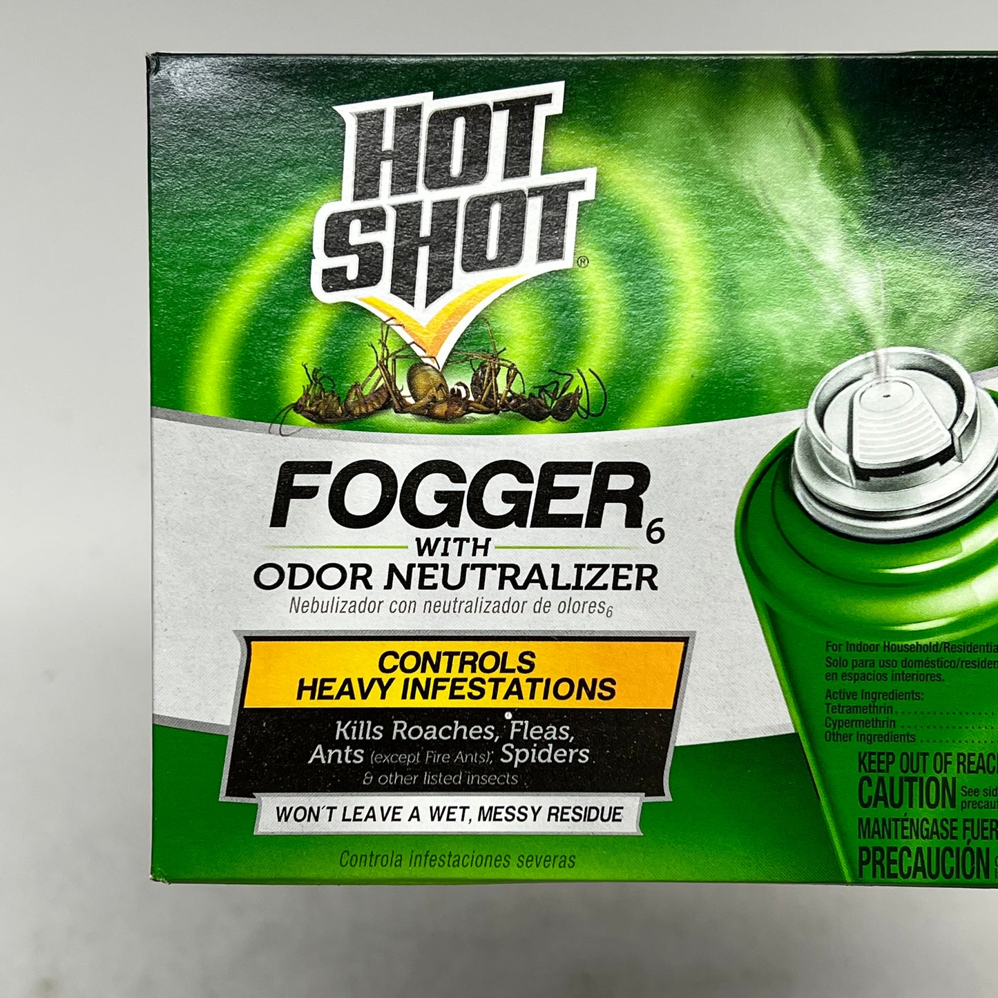 HOT SHOT (3 PACK, 3 EACH) Insect Fogger Aerosol W/ Odor Neutralizer  2 oz