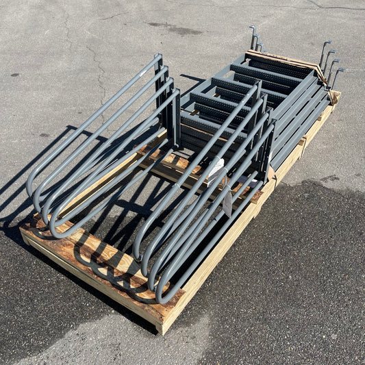 ZA@ Pallet of MIXED Metal Dock Ladders (AS-IS)
