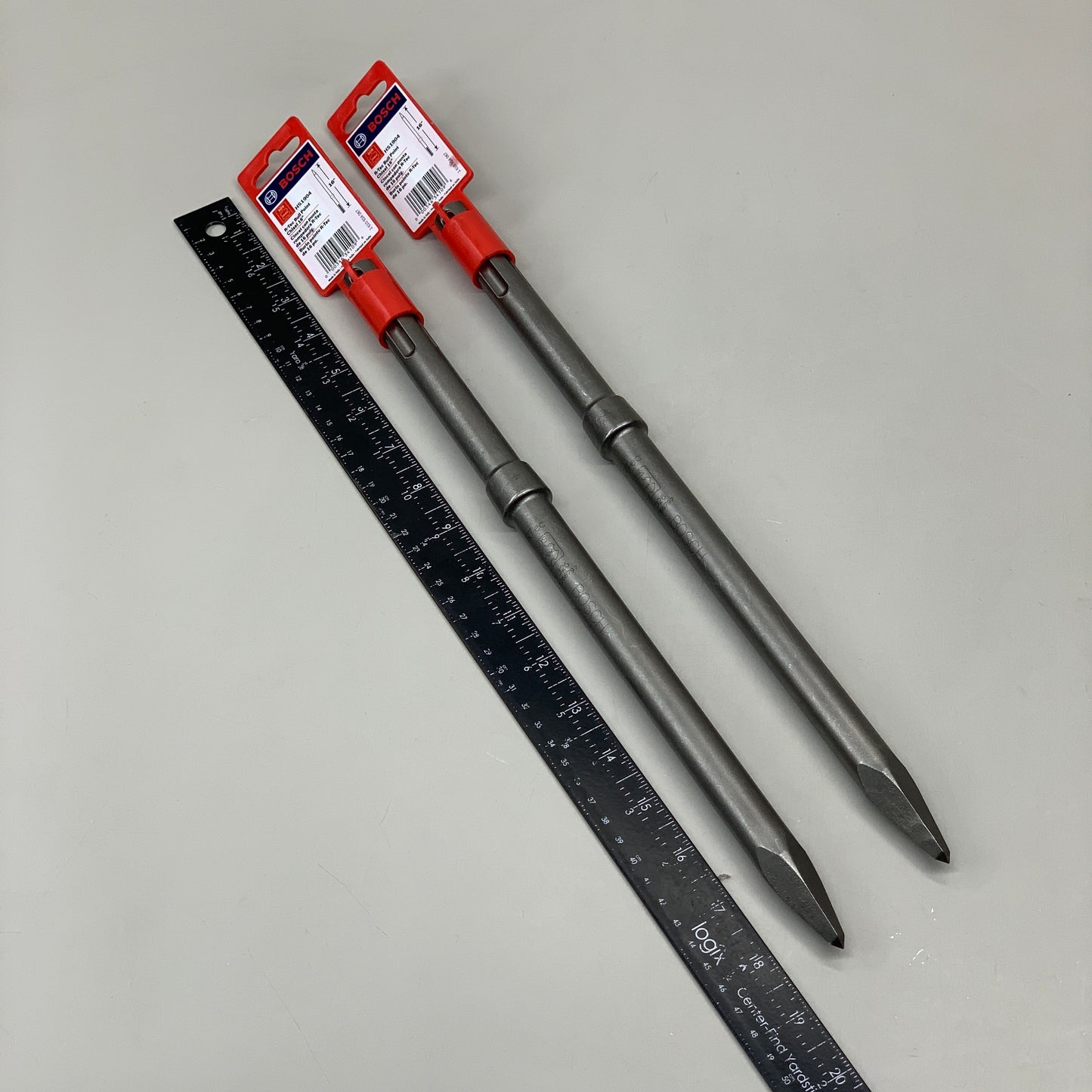 BOSCH (2 PACK) R-Tec SDS-Max Chisel Bit Alloy Steel 16" Overall Length HS1904