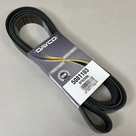 DAYCO Standard Straight Poly Rib Belt 1.10"Top Width 110.25" Effective L 5081103