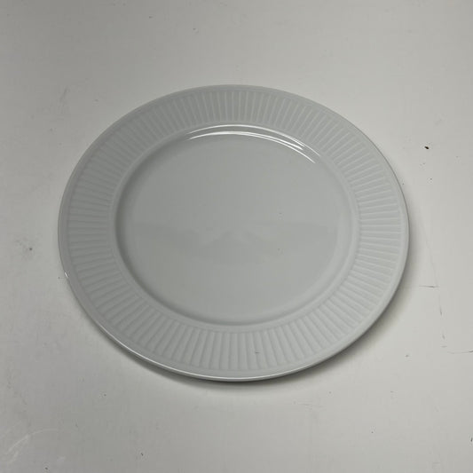 PILLIVUYT (4 PACK) Plisse Porcelain Salad Plates Made in France White 8 3/4"