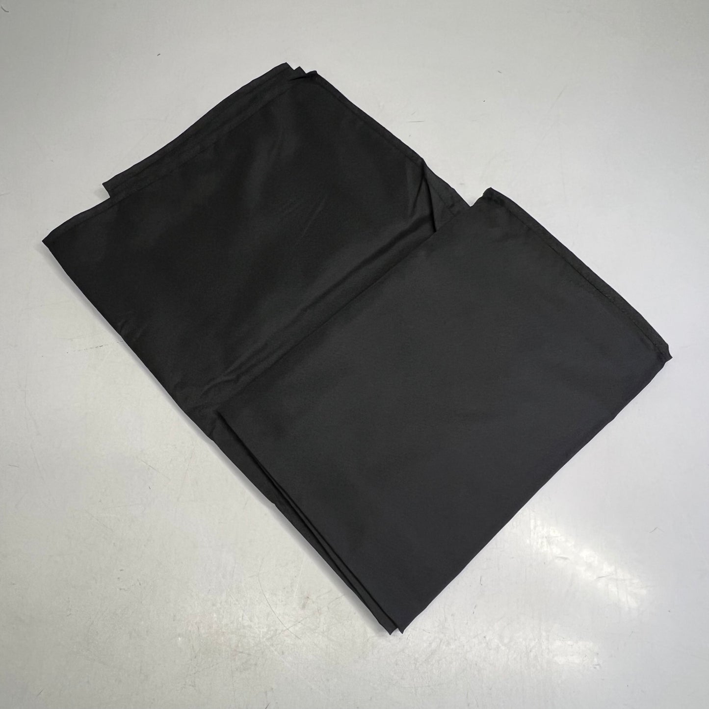 ZA@ HELANA (6 PACK) Square Table Cloths Overlay 85"x85" Black NG1552436