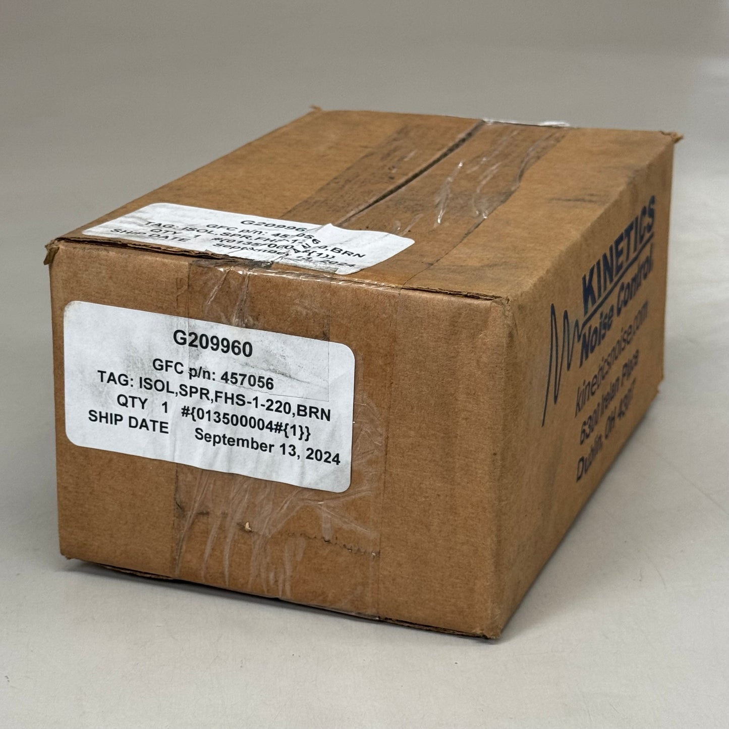 KINETICS Seismic Control Spring Isolator FHS-1-22-BRN G209960 457056