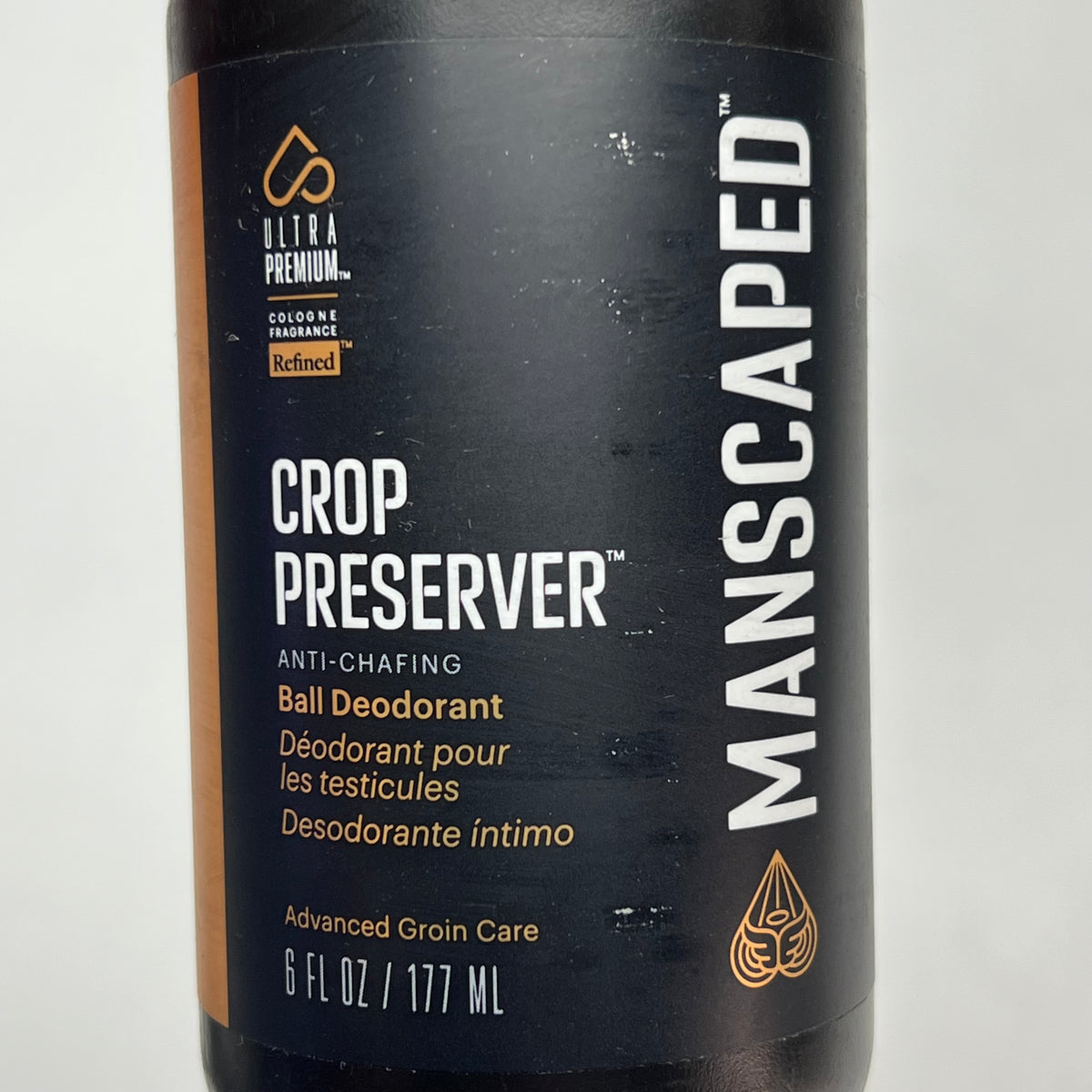 MANSCAPED (3 PACK) Crop Preserver Ball Deodorant Soothing Aloe 6 Fl Oz
