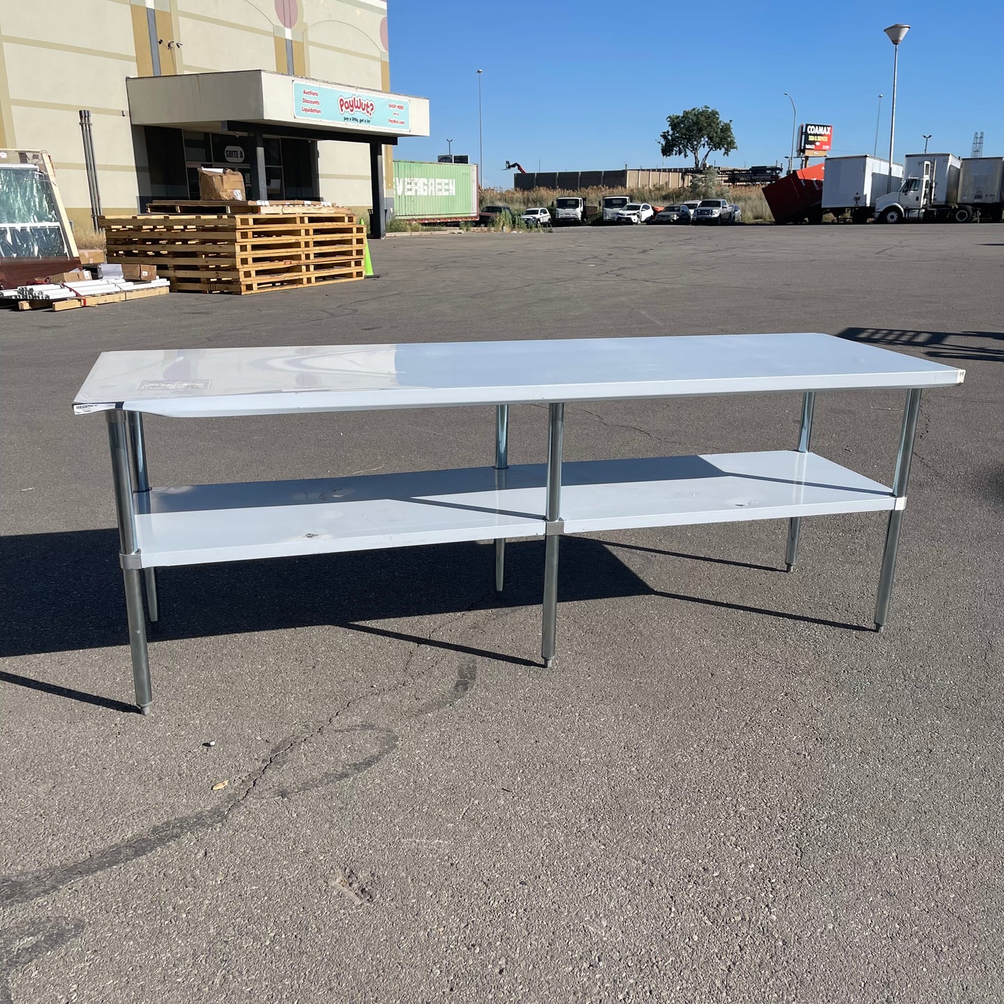 Z@ REGENCY Commercial Work Table 30”x96” Stainless Steel 600T3096G