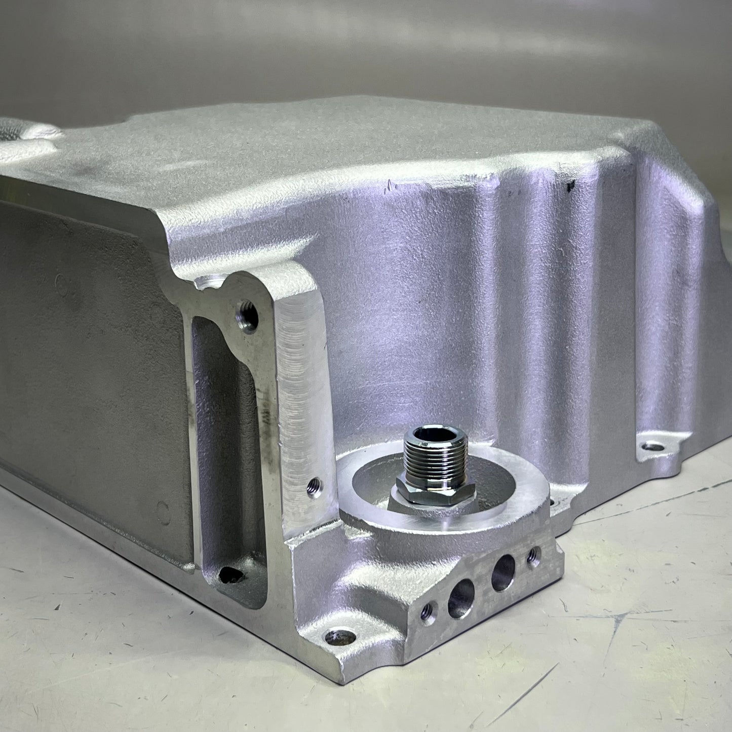 TOP STREET PERFORMANCE LS Aluminum Rear Sump Retrofit Oil Pan 81075