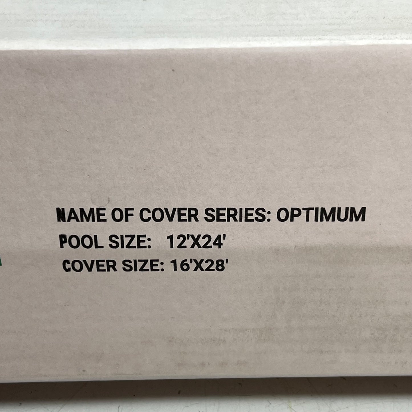 ZA@ ROBELLE Optimum Oval Winter Pool Cover For Above Ground 16'x28'  Green 501224-4 A
