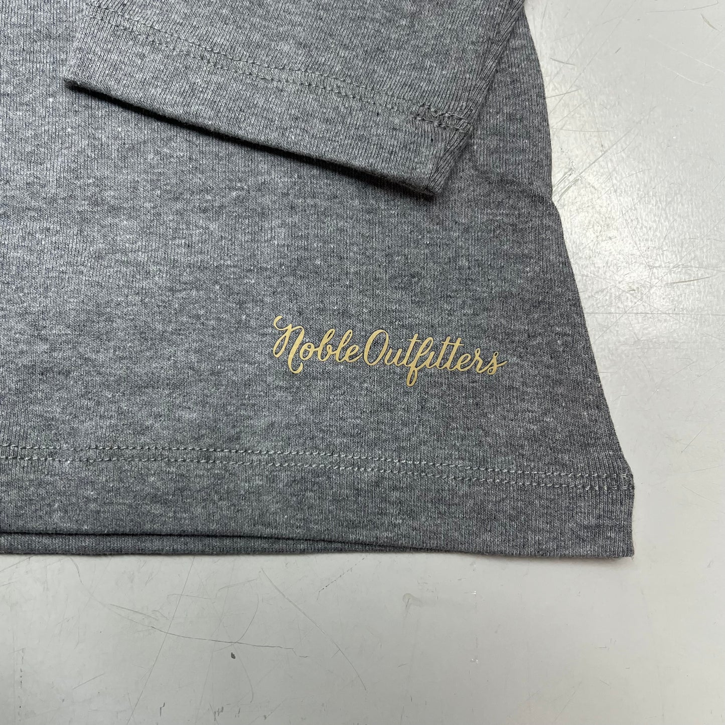 NOBLE OUTFITTERS Tug-Free Long Sleeve Crew Womens Sz 2XL Charcoal Heather 21582W