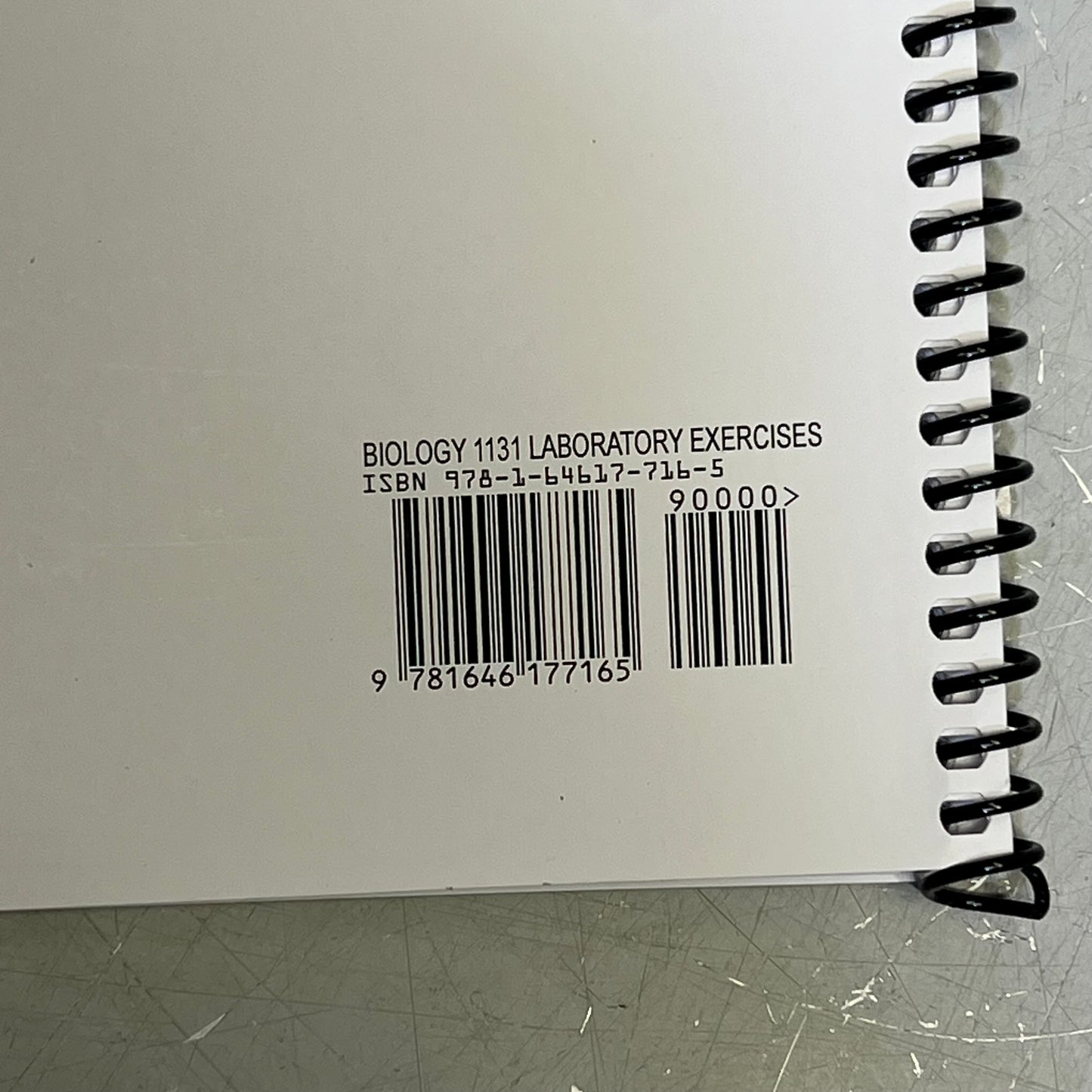 LABORATORY EXERCISES FOR ORGANISMAL BIOLOGY FALL 2025 SPRING 2026 Spiral Book