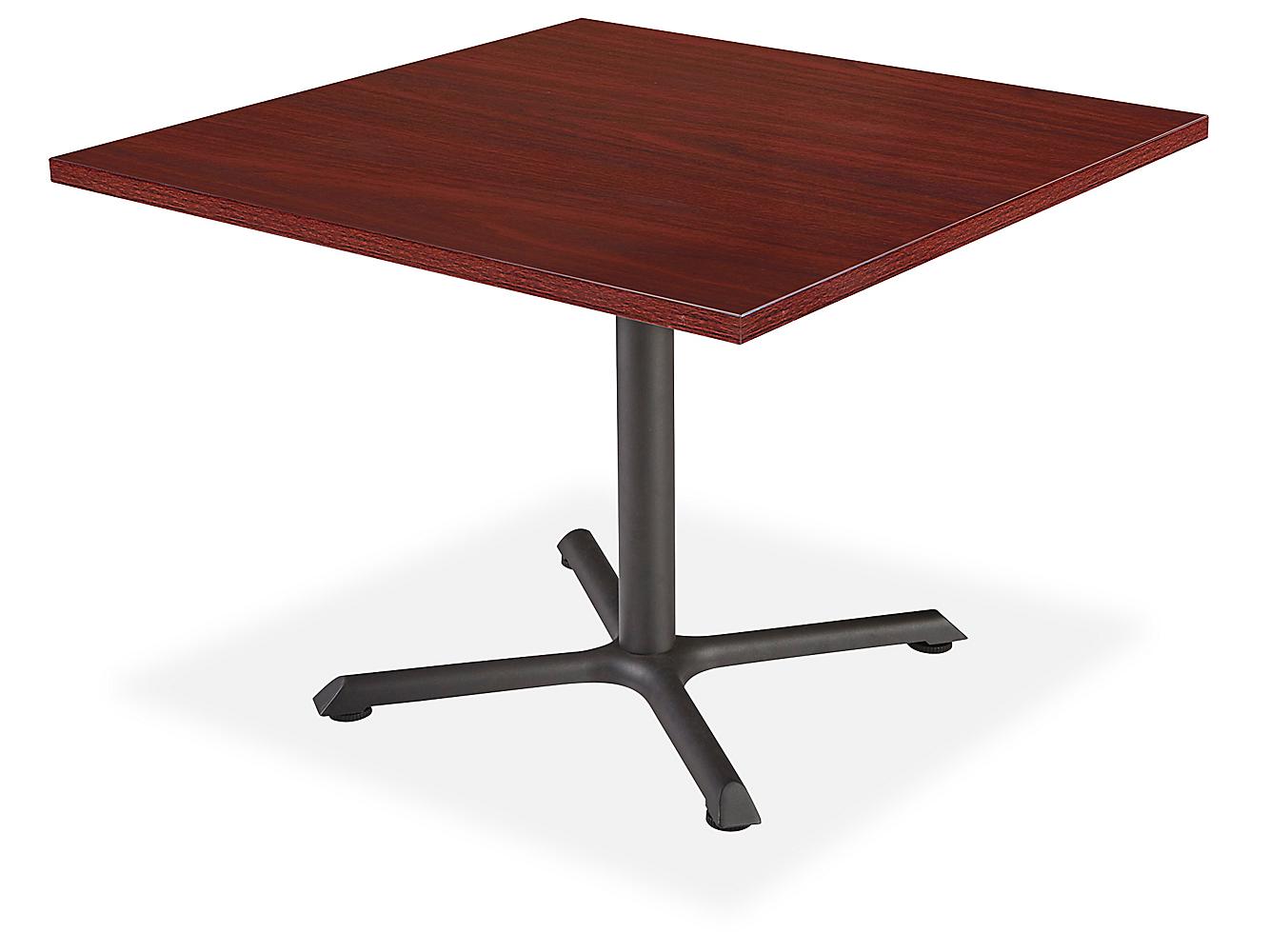 ULINE Café Table 42”x42” Mahogany H-6270MAH