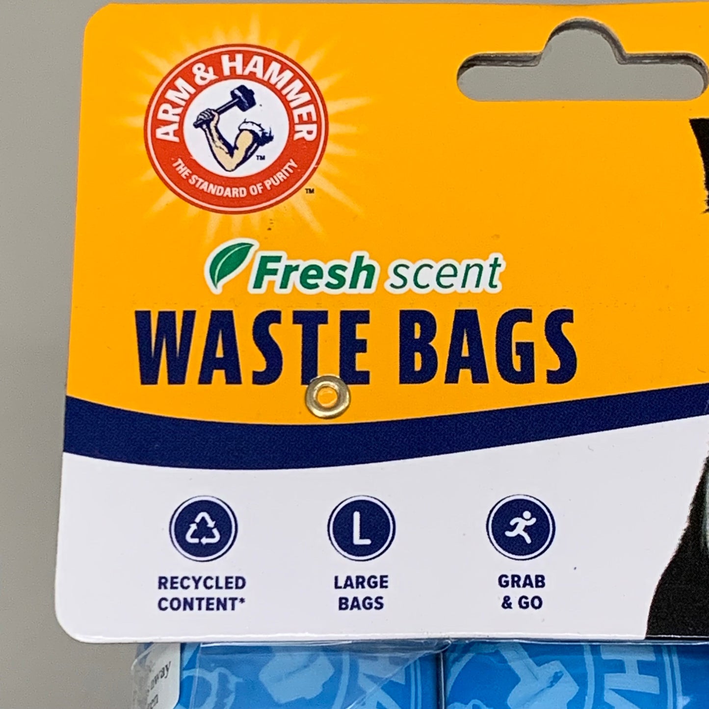 ZA@ ARM & HAMMER (2 PACK) Disposable Dog Waste Bags Fresh Scent 180 Bags Large 71039 B