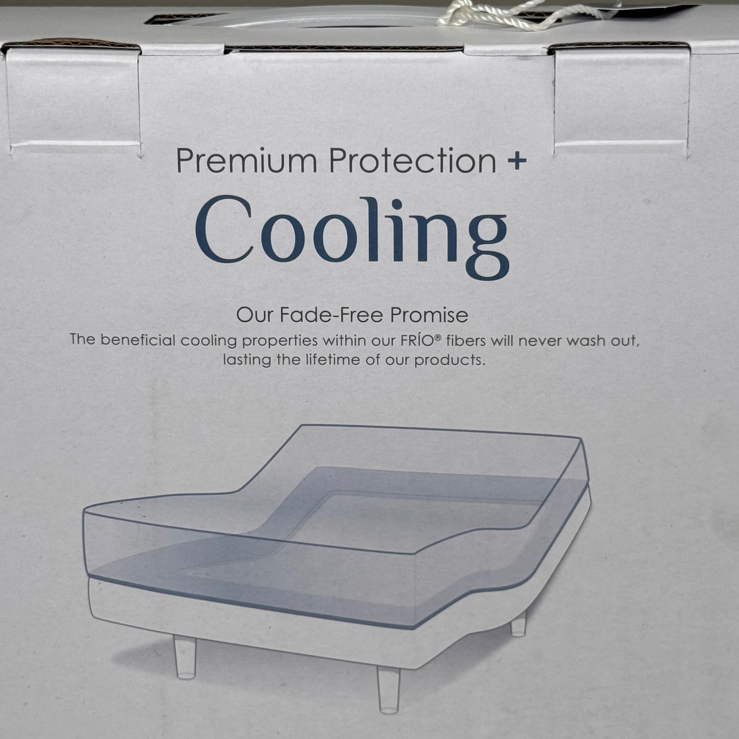 PURECARE Premium Protection Cooling 5-Sided Mattress Protector Cal King FRIOMP72