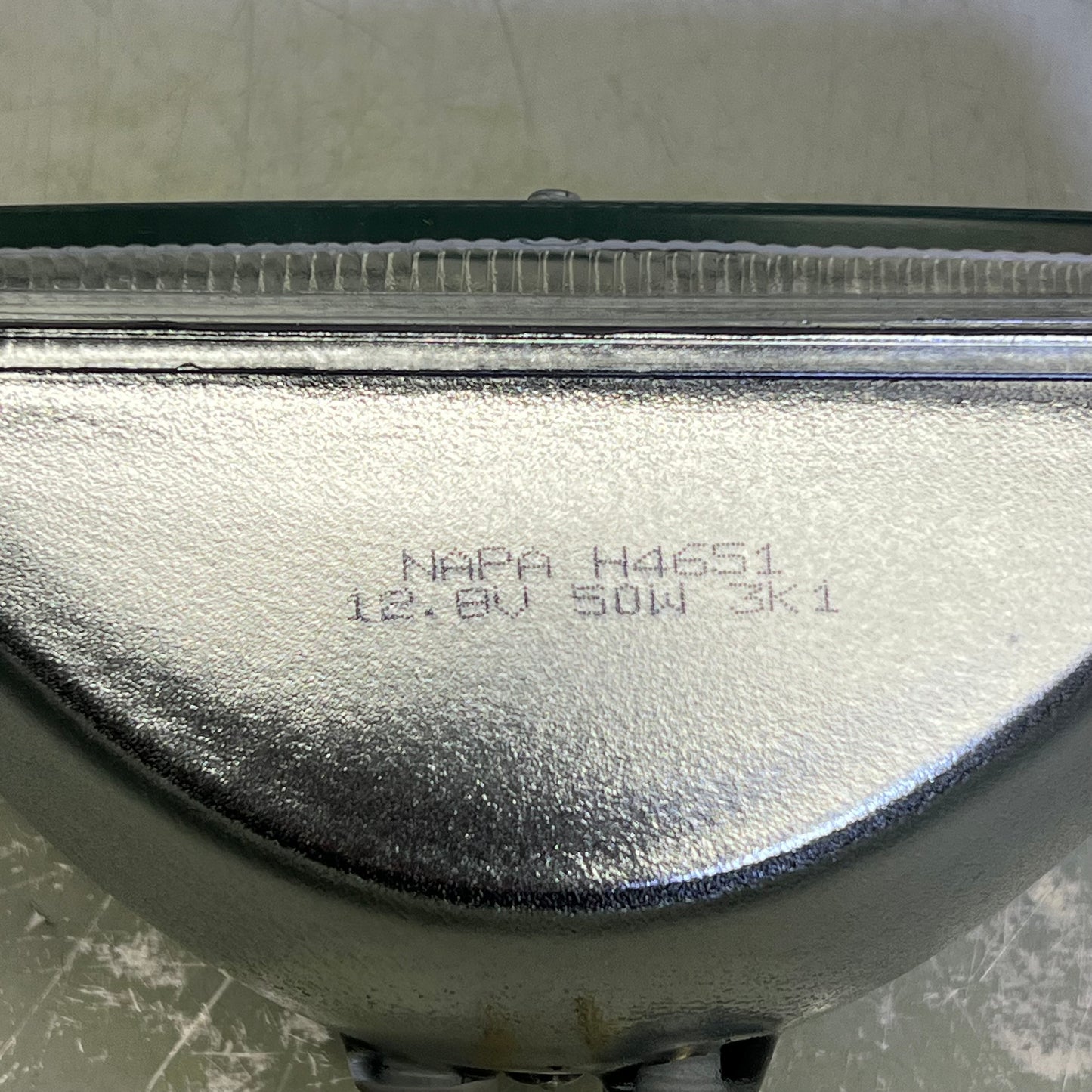 NAPA (2 PACK) OE Quality Sealed Beam C-6 Filament 50/100W 12.8V Clear H4651-N