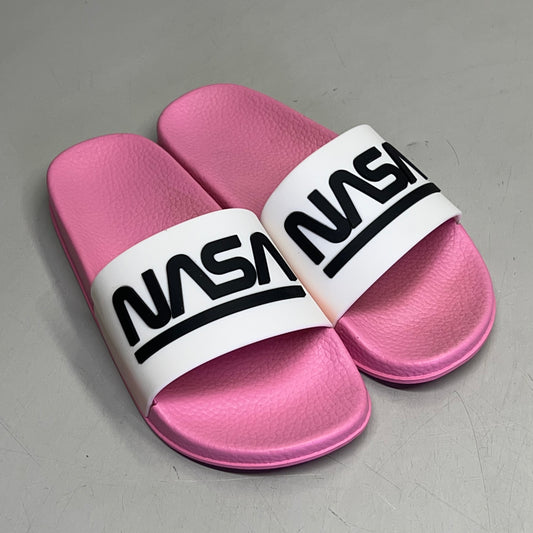 NASA Lightweight Slip-On Crater-G Sandal Slide Women's UK 3M US 5 Pink/White