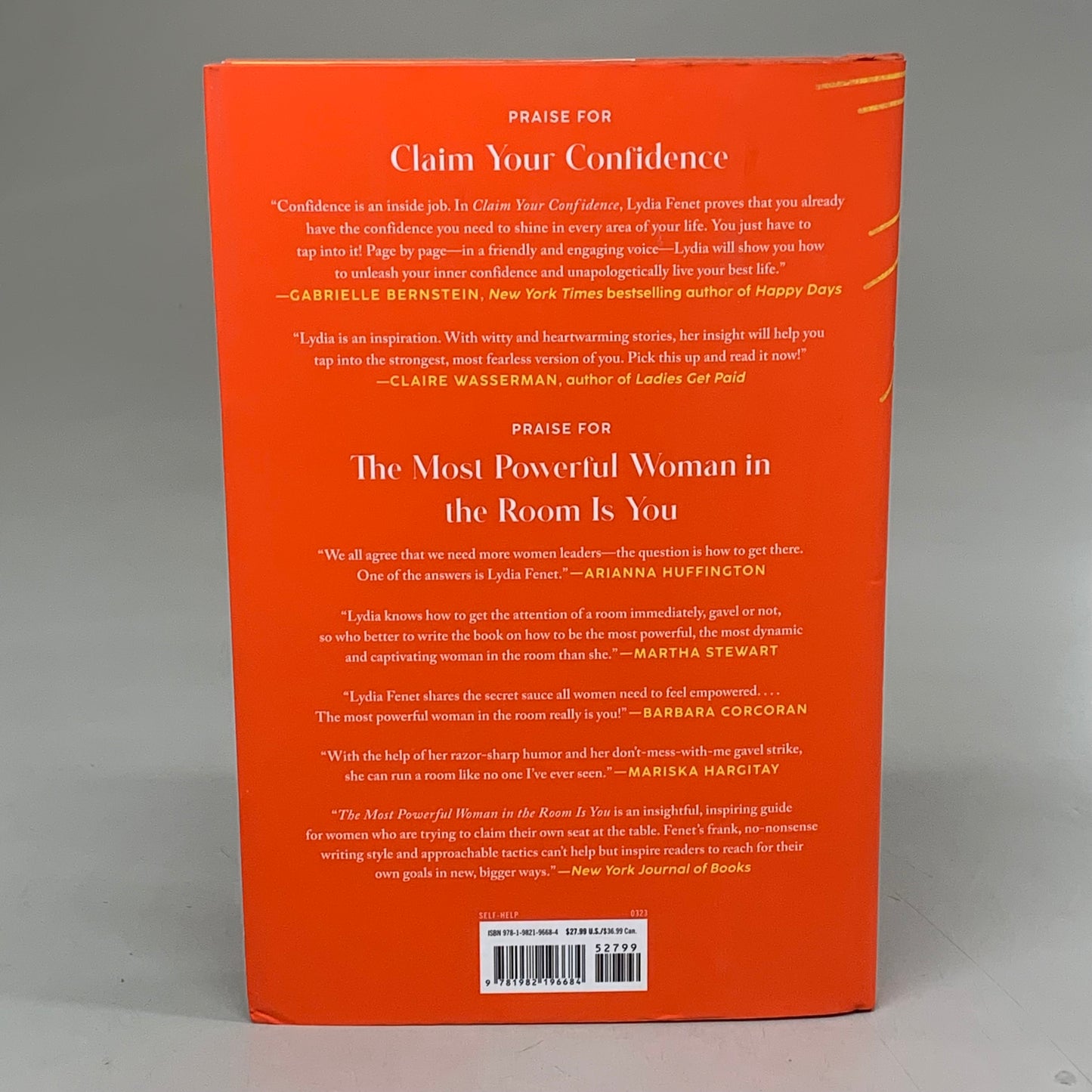 GALLERY BOOKS Lydia Fenel Claim Your Condisence 288 Pages