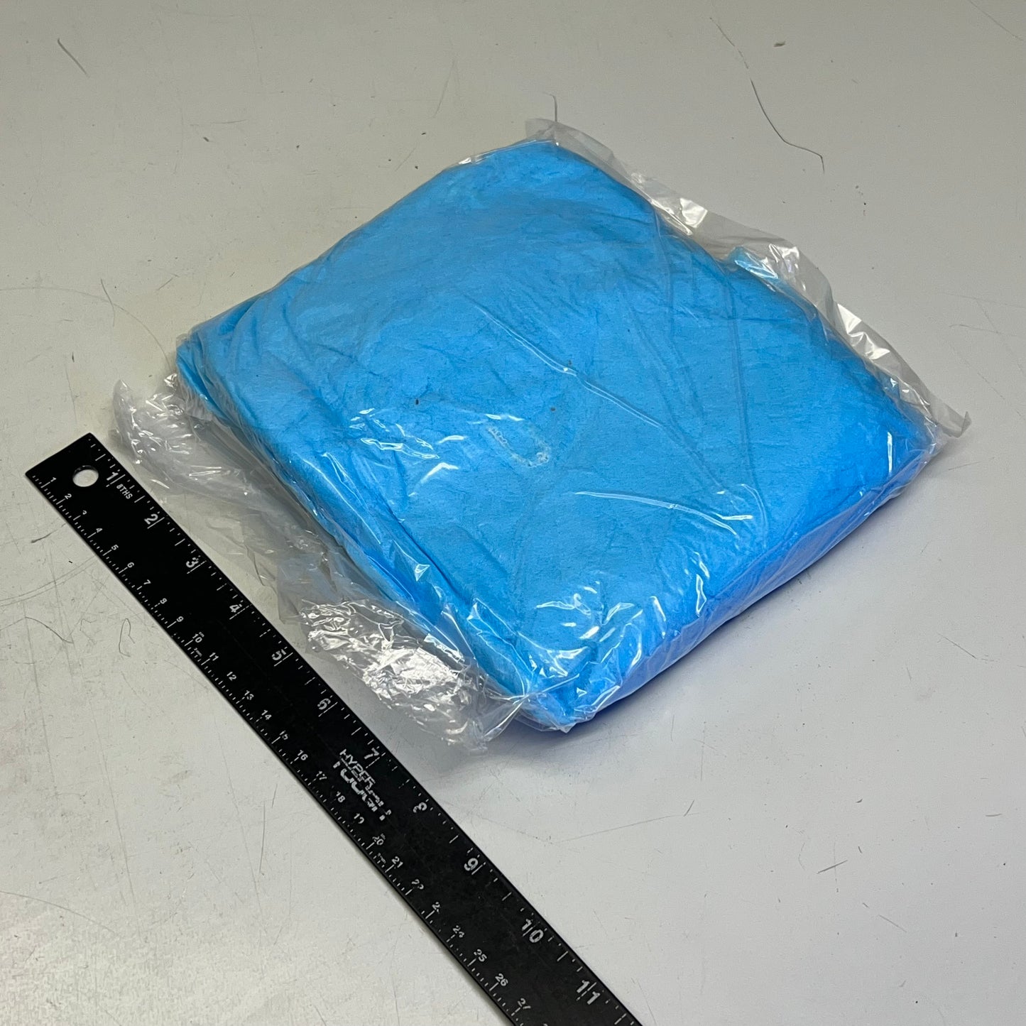 CELLUCAP (1000 PACK) Disposable Polypropylene Beard Covers 21" Blue BP4RBL