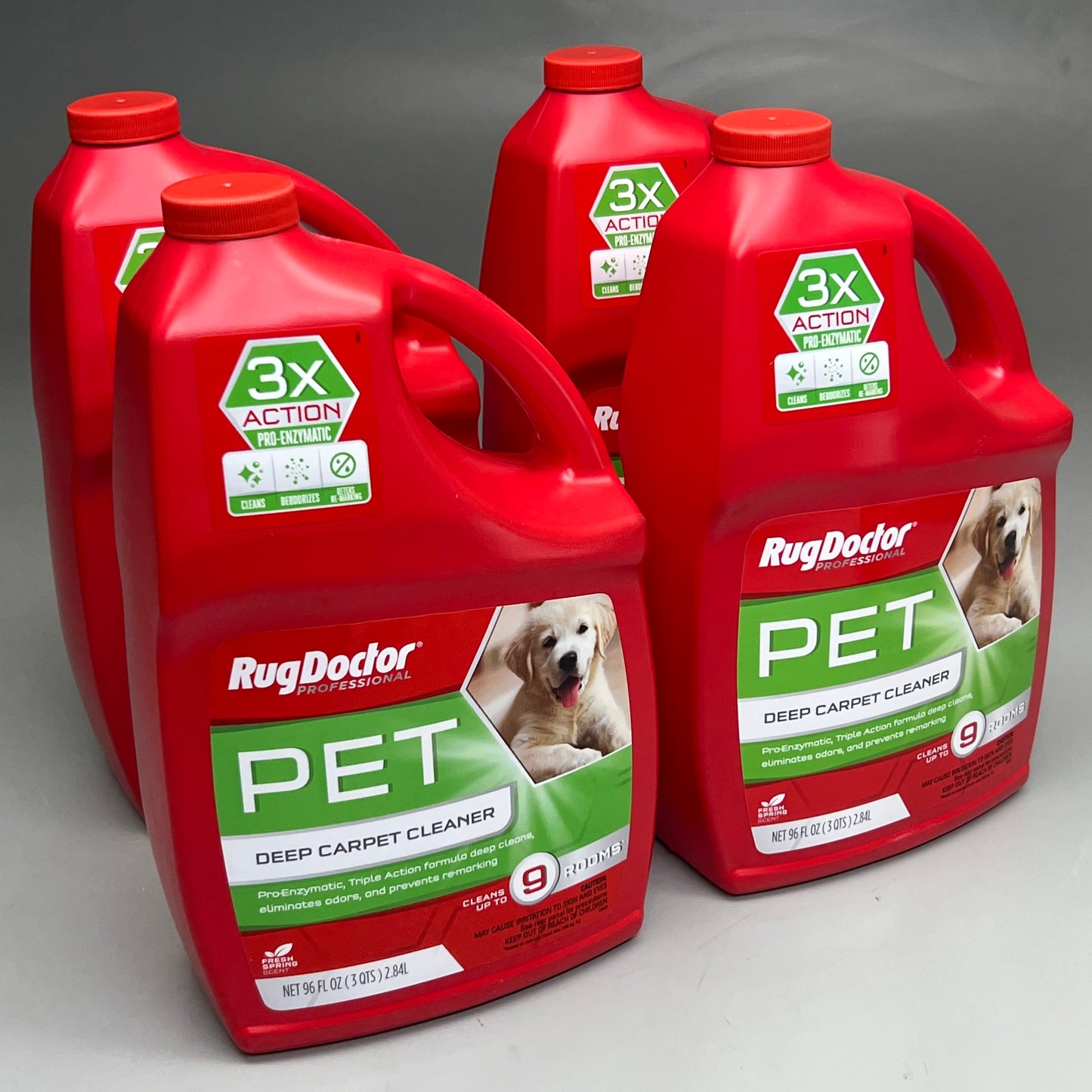 RUGDOCTOR Pet Formula Carpet Cleaner 96 oz. Bottles (4 PACK)