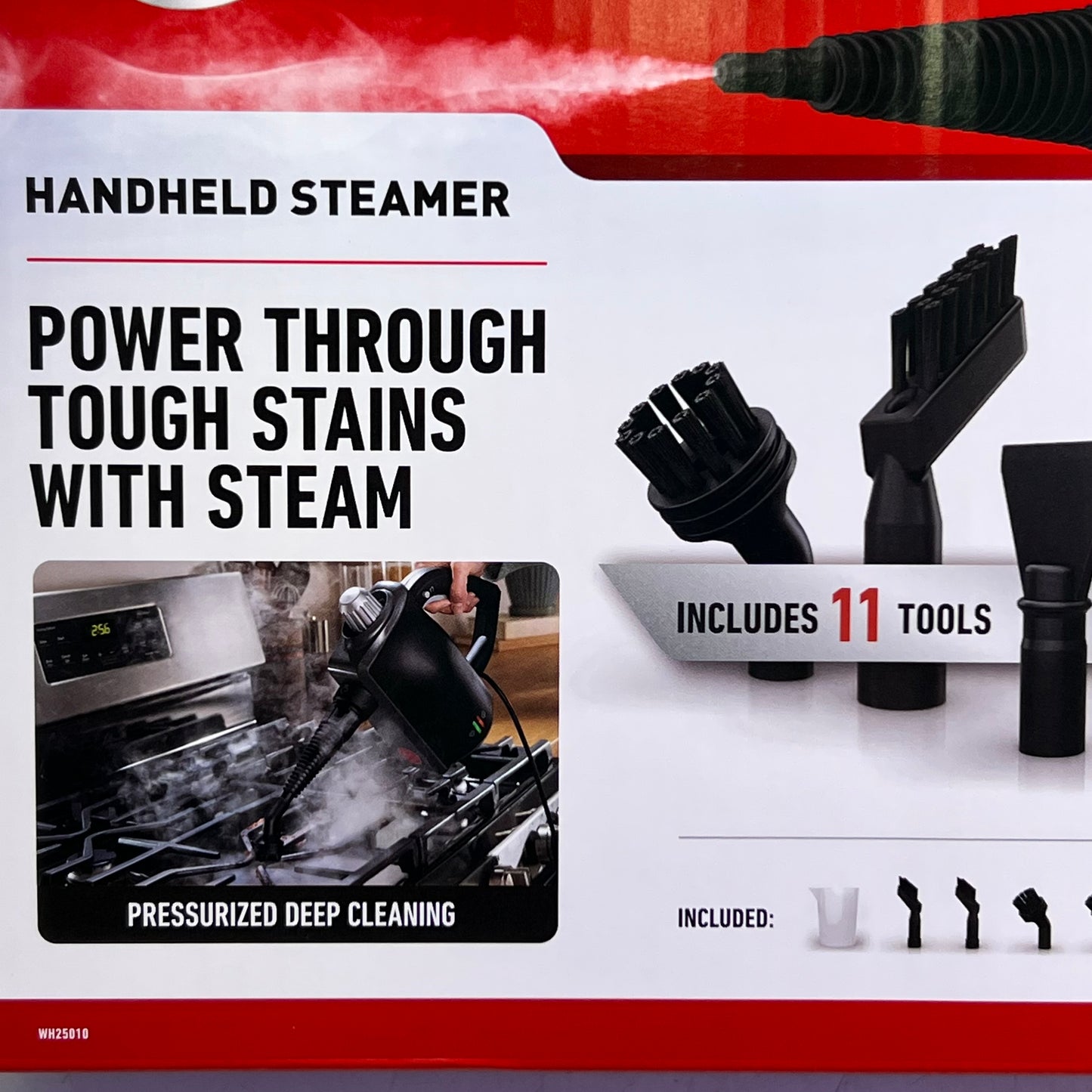 HOOVER Handheld Steamer, Power Trough Tough Stains With Steam